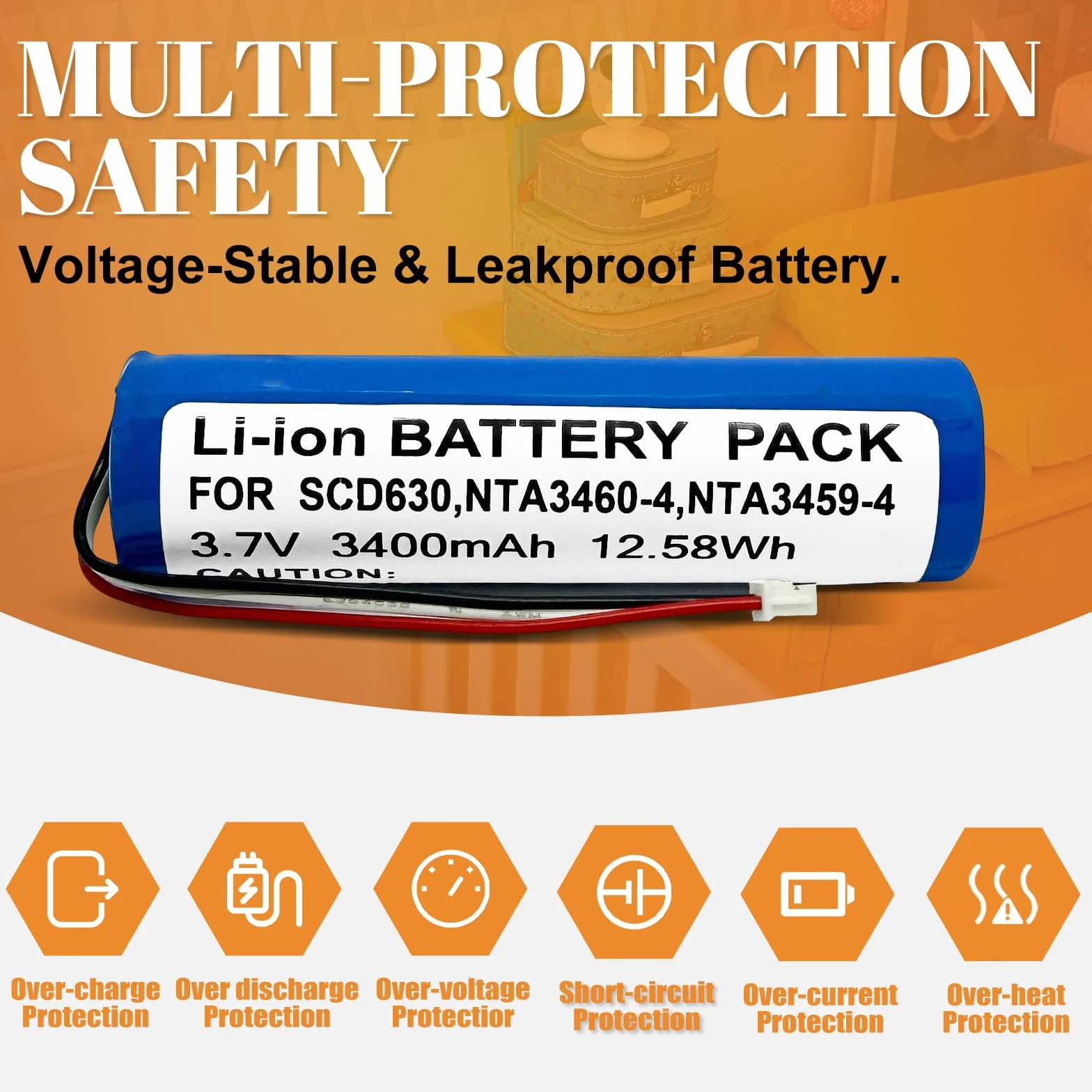 Batterie compatible Philips Avent SCD620 SCD625 SCD630 SCD831 SCD833 SCD835 SCD841 SCD843 SCD845