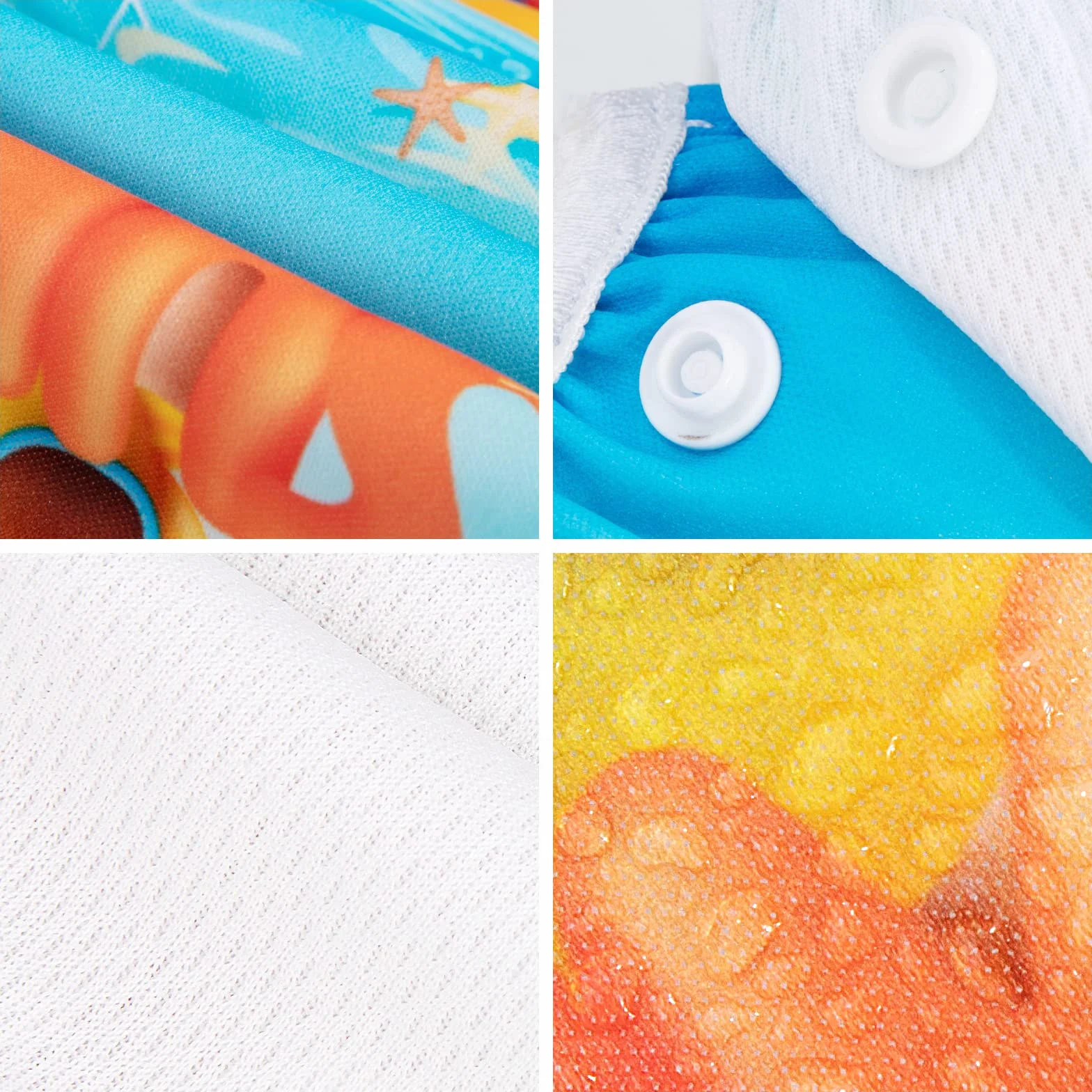 PHOGARY Couche de natation bébé 0-3 ans 2 PCS Maillot de bain réutilisable 3-15kg Plage Baleine