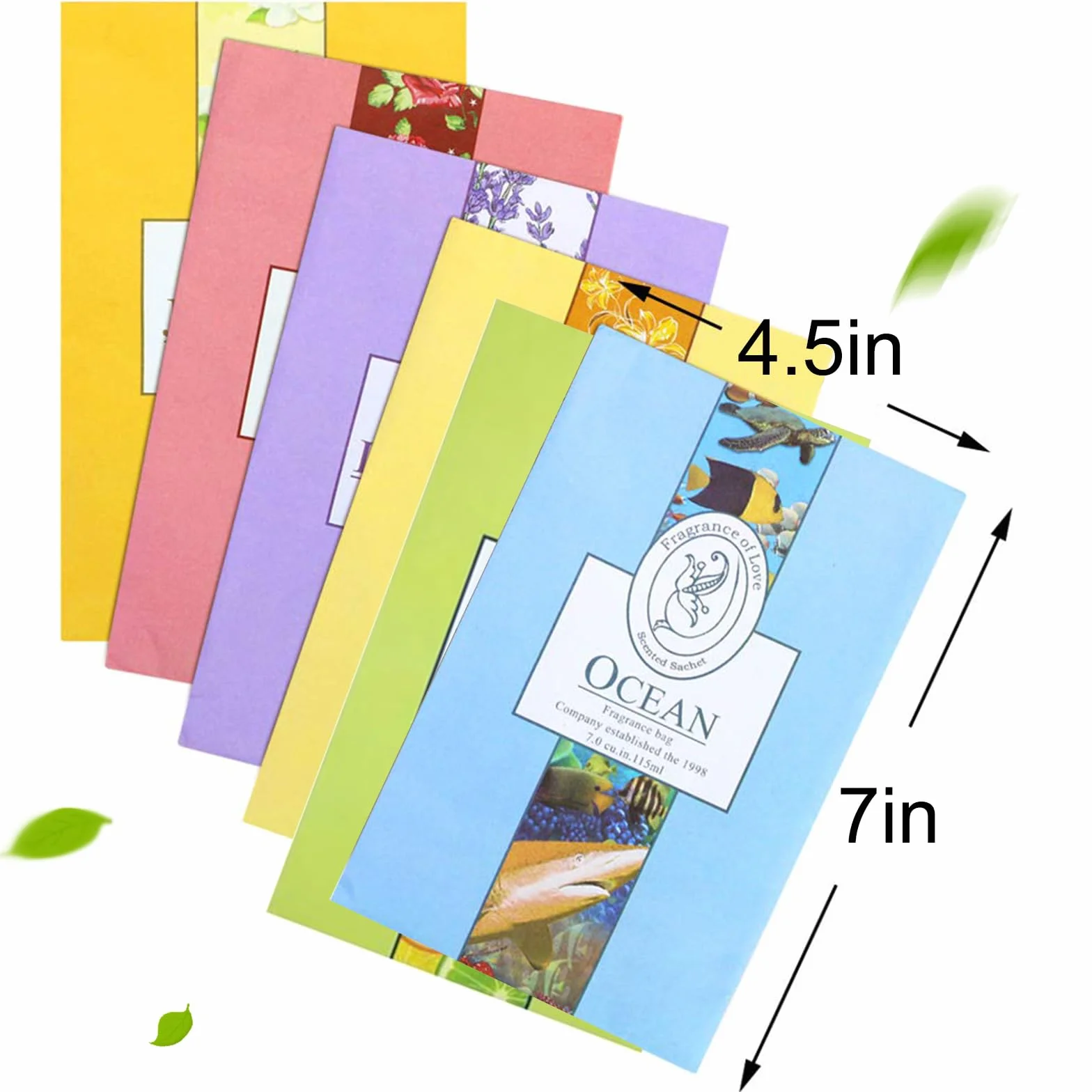 Sachet Parfumé Armoire Parfum Garde Robe avec Crochet Répulsif Mites 12 sachets 6 parfums