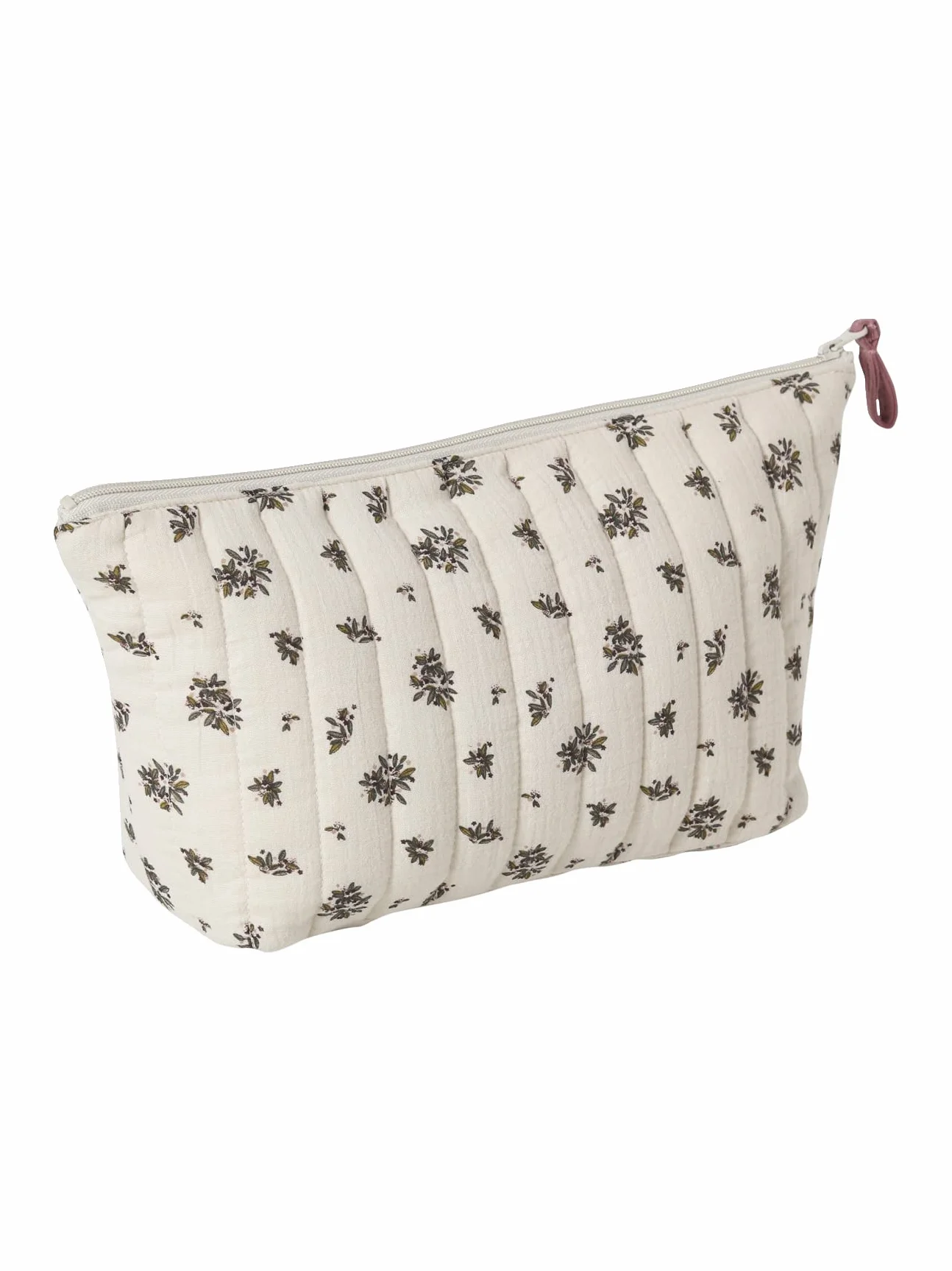VERTBAUDET Trousse de toilette enfant gaze coton imprimé fleurs