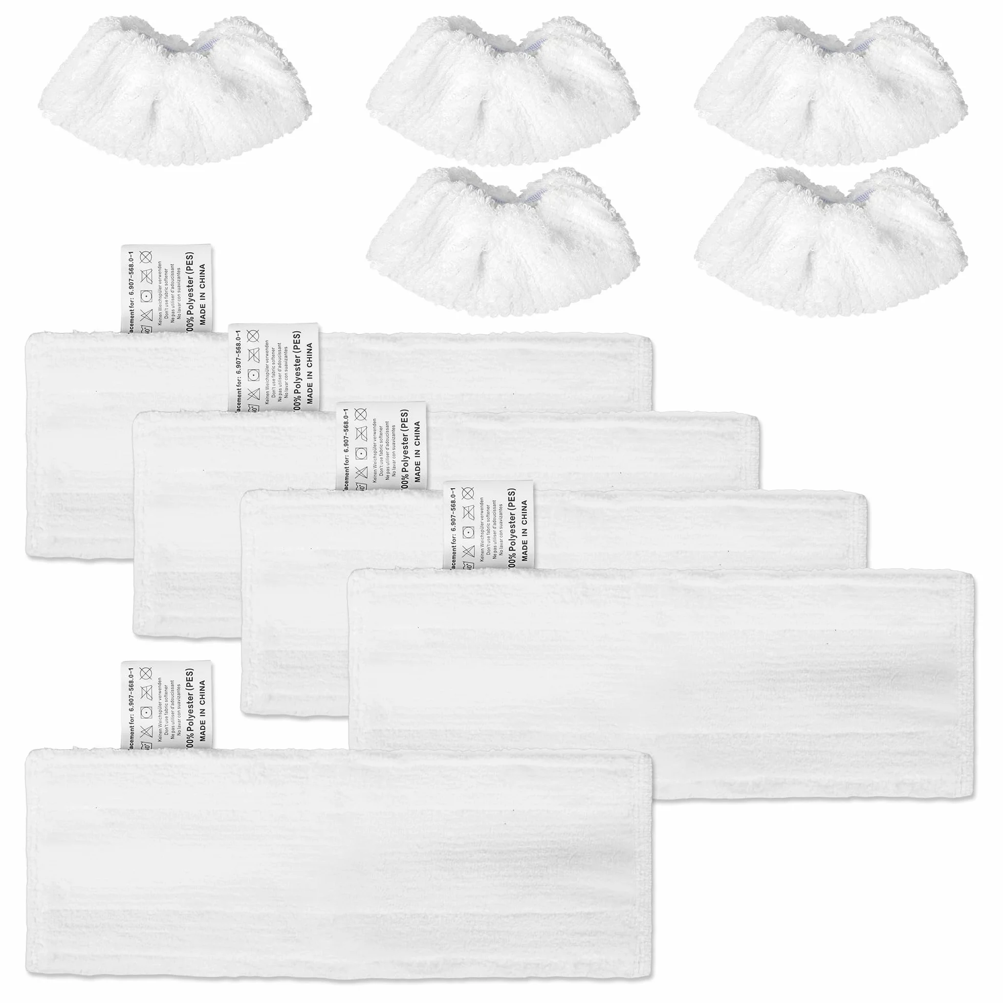 Chiffons de Rechange en Microfibre Compatible Karcher Easyfix SC1 SC2 SC3 SC4 SC5