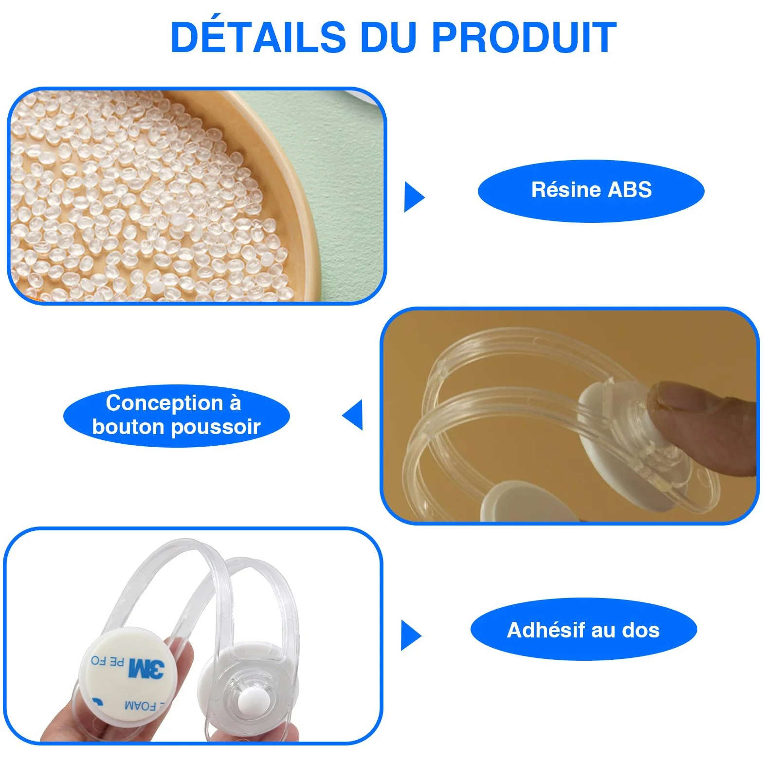 Verrouillage Sécurité Enfants Sangle Réglable 11 cm Adhésif 3M Sans Perçage Protection Bébé Autoadhésive