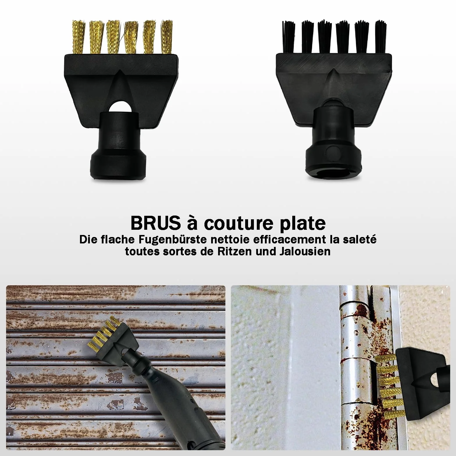 Kärcher Magicbox Kit 14 Accessoires Nettoyeur Vapeur Compatible SC1 SC2 SC3 SC4 SC5 Buses Brosses Raclette Microfibre