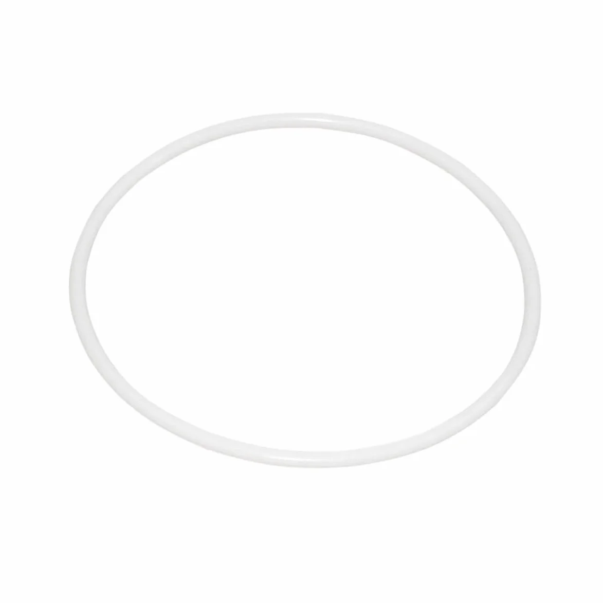 Cerceaux Ronds Plastique Blanc 30 cm pour Attrape-rêves Soi-même Lot 10 Pièces