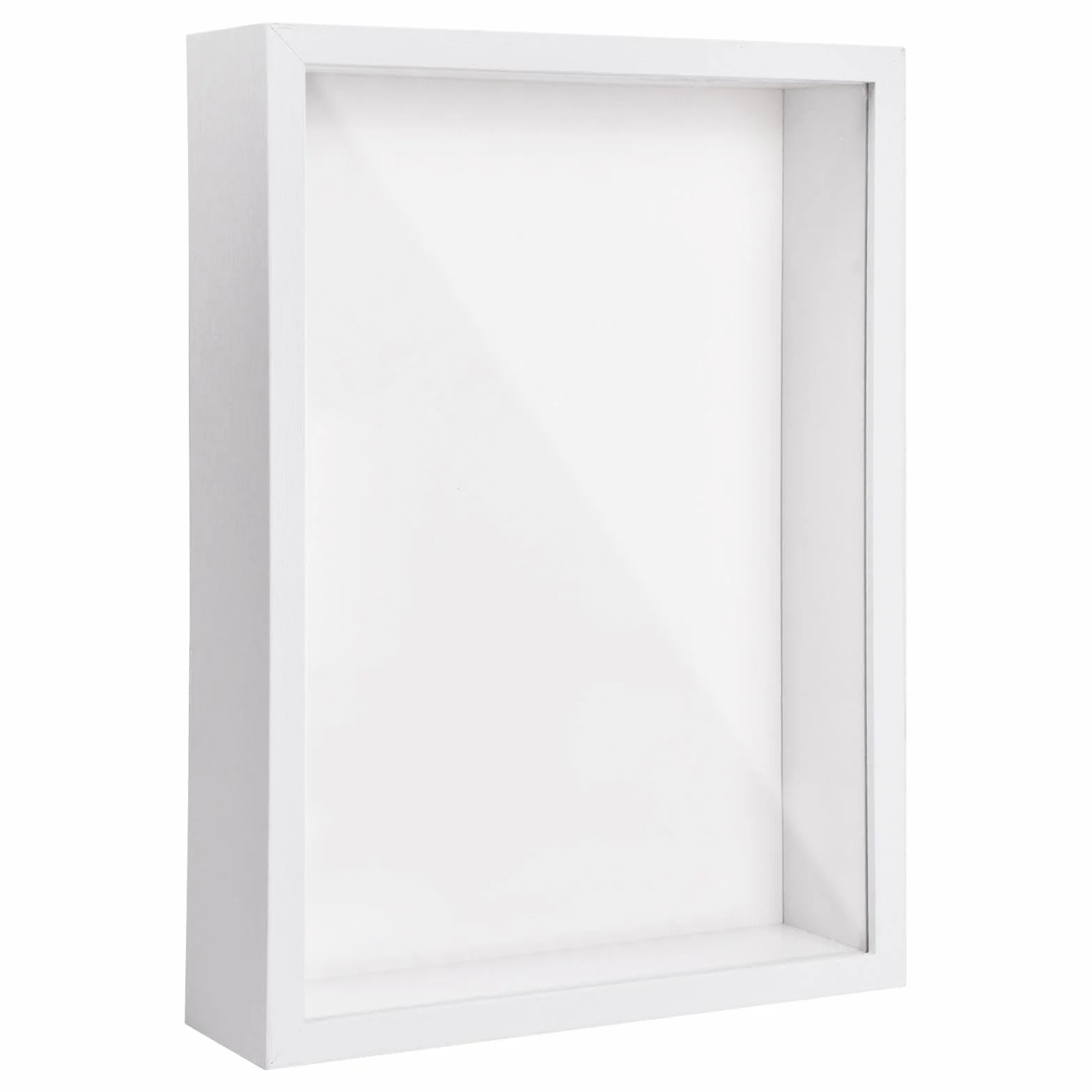 Cadre Photo 3D A4 22,7x31,4cm Profondeur 5cm Bois Cadre Boîte d'Ombre pour Photos Fleurs Souvenirs Médailles