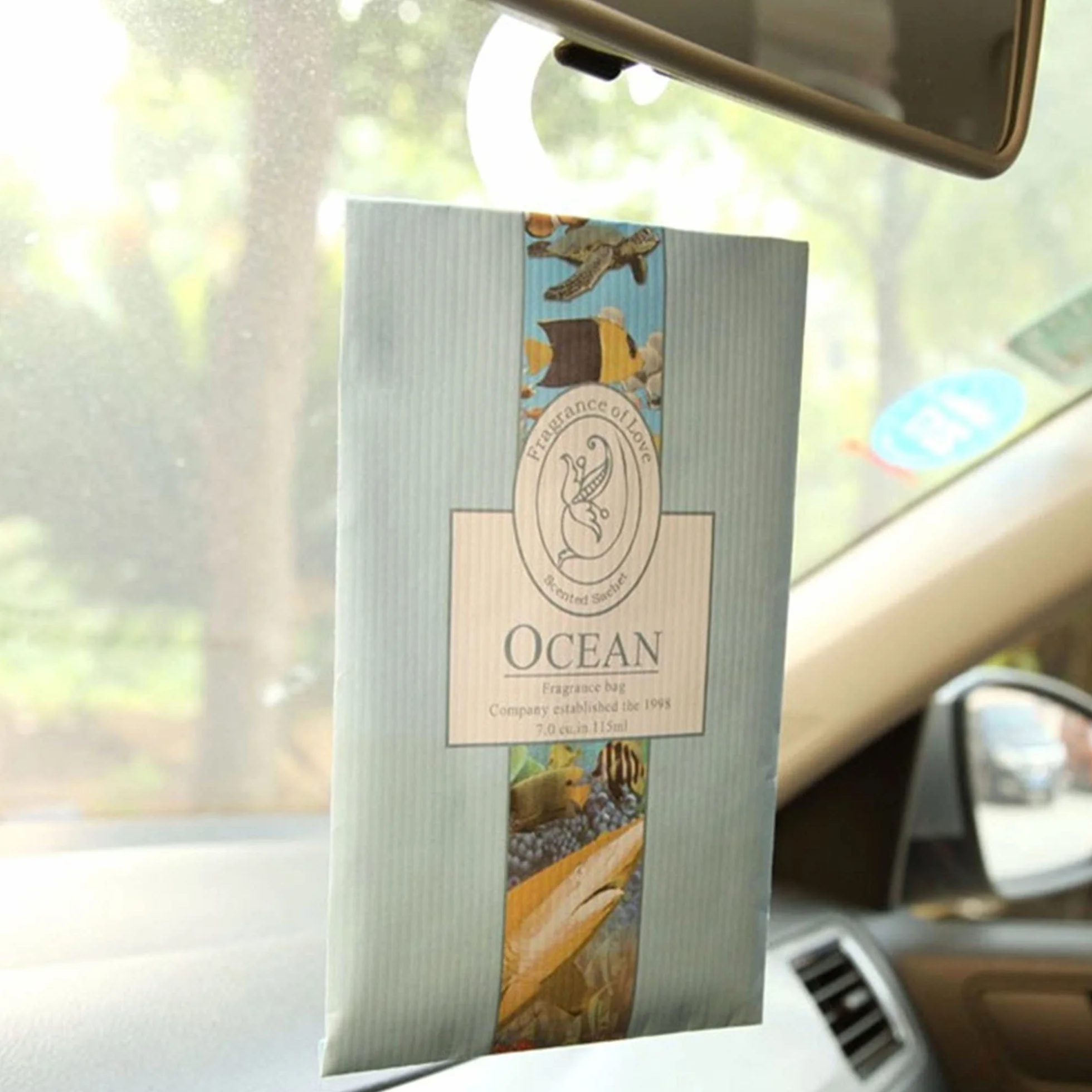 Sachet Armoire Parfumé 6PCS, Parfum d'Ambiance Maison, Lavande Placards Parfum Voiture