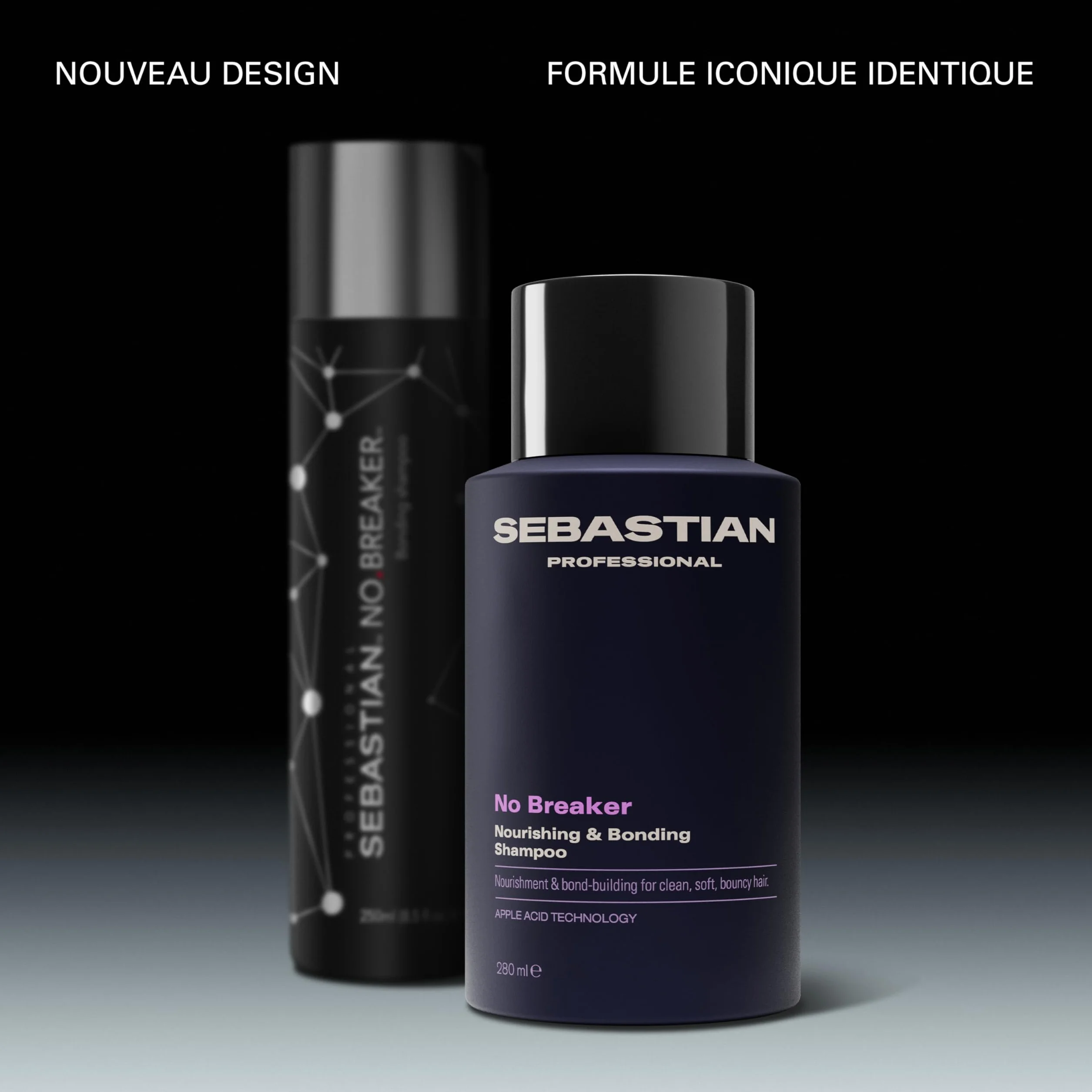 Sebastian Professional No Breaker Shampoing reconstruction anti-casse 280 ml