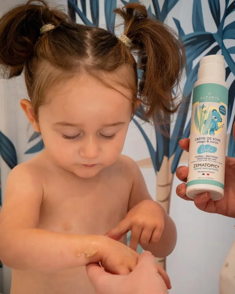 Zematopic Crème Bébé Eczéma 200ML Apaise Protège Répare Fesses Bébé Sans Parfum Sans Cortisone