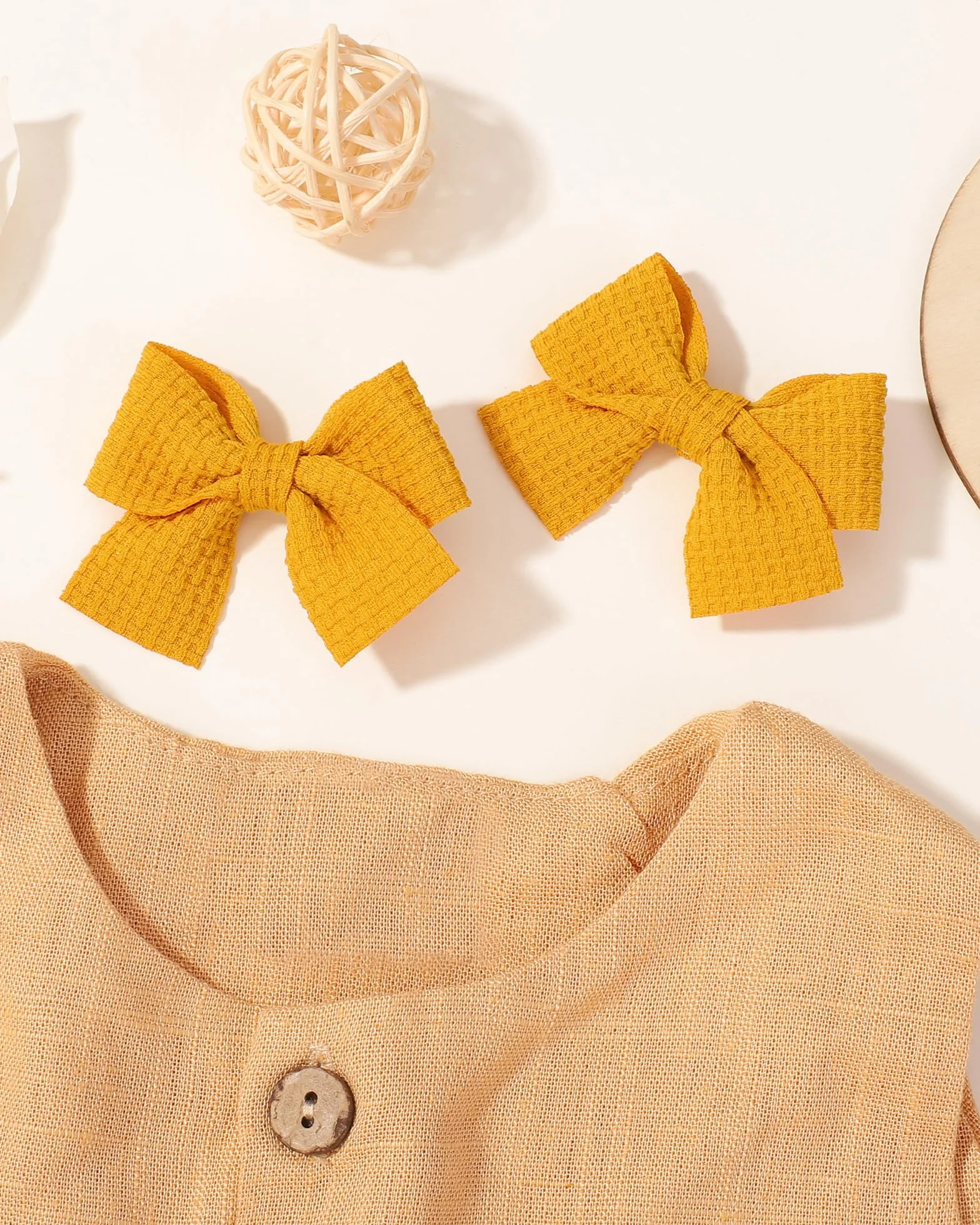 Jollybows 20 Pièces Barrette Cheveux Fille, Pince Crocodile Accessoires Enfant 5 cm