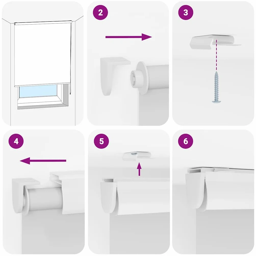 Store Enrouleur de Douche avec Cassette en PEVA Motif crustacés Largeur Tissu 126 cm Hauteur 240 cm avec chaîne réglable sécurité Enfant et Accessoires de Montage idéal Salle de Bains