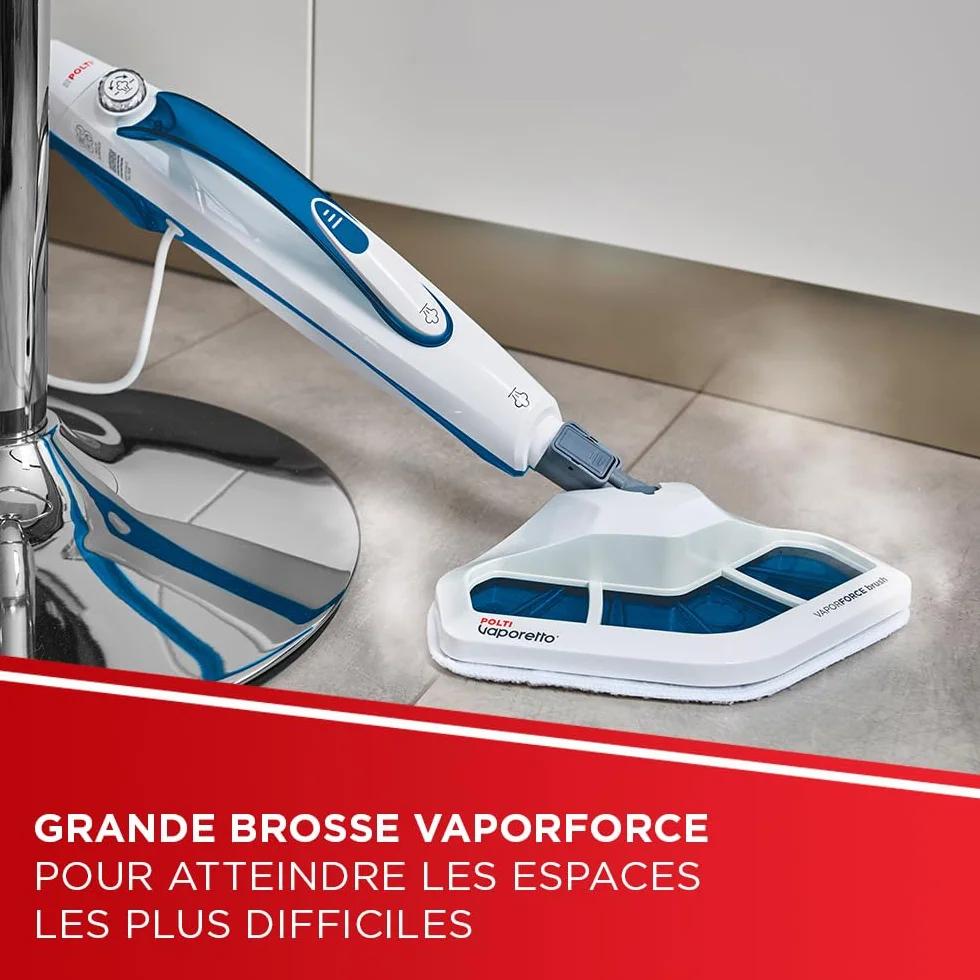 Polti Vaporetto SV460 Balai Vapeur 2-en-1 1500 W 17 Accessoires