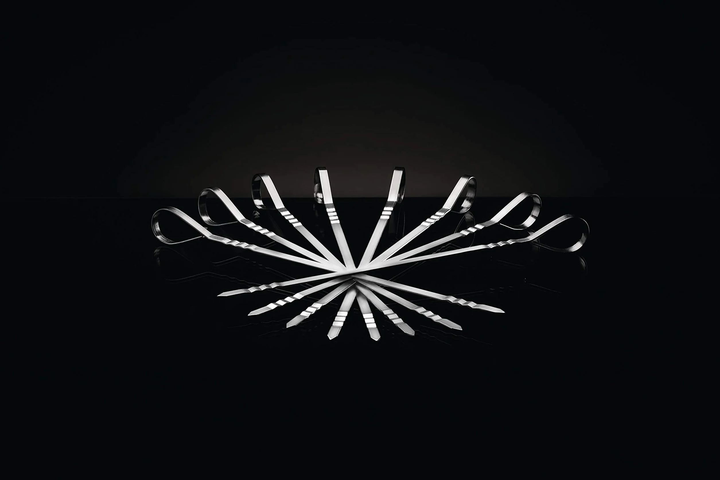 Napoleon Multifonctions Brochettes Acier Inoxydable Argent 33,5 x 2 x 1 cm