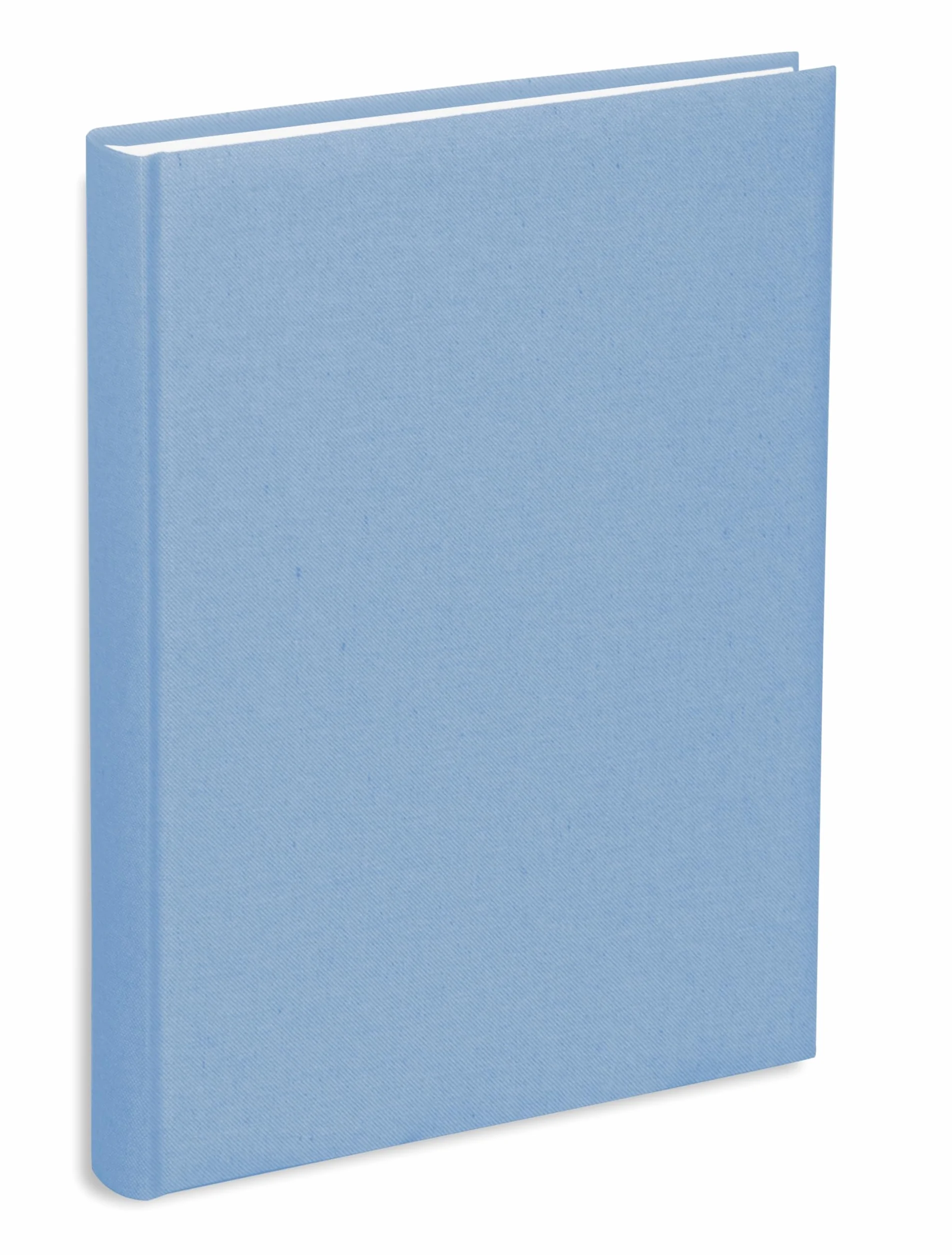 Album photo poches 21x28 cm 200 photos 13x18 cm couverture coton bleu clair