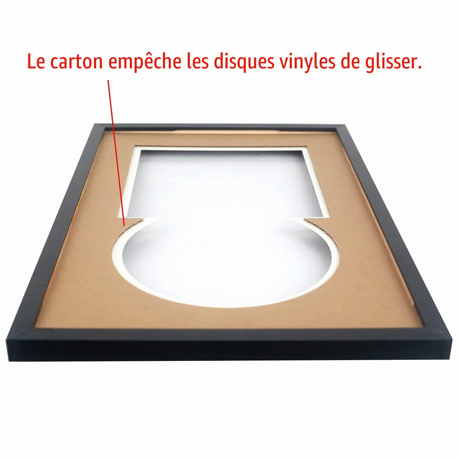 Cadre mural pour disque vinyle 30,5 cm Jukebox Record UX22B1624BB