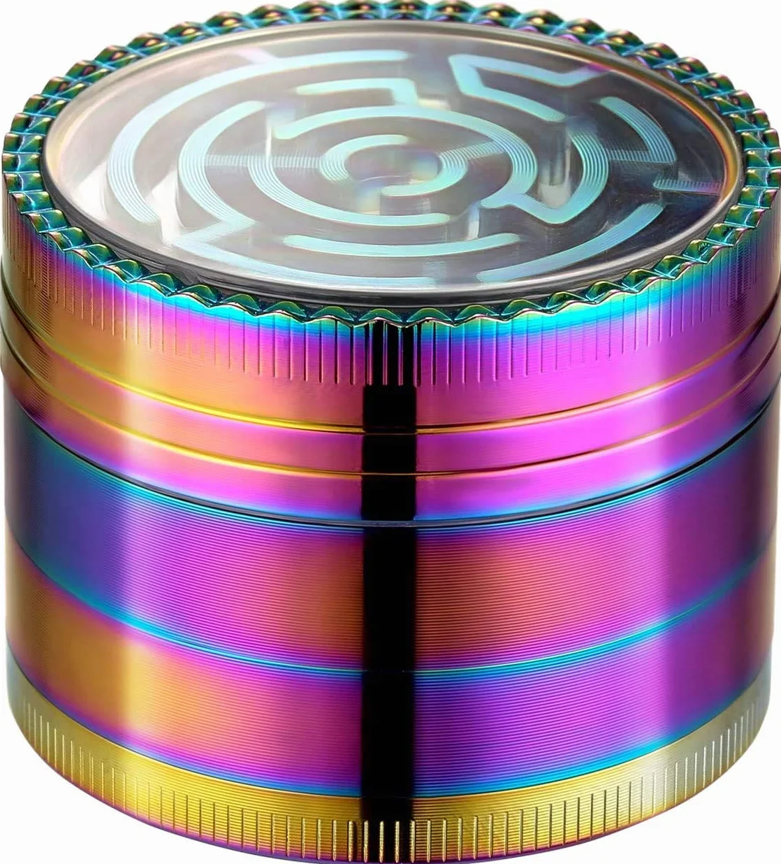 LIHAO Grinder Métal 4 Parties Moulin à Herbe 5.2cm