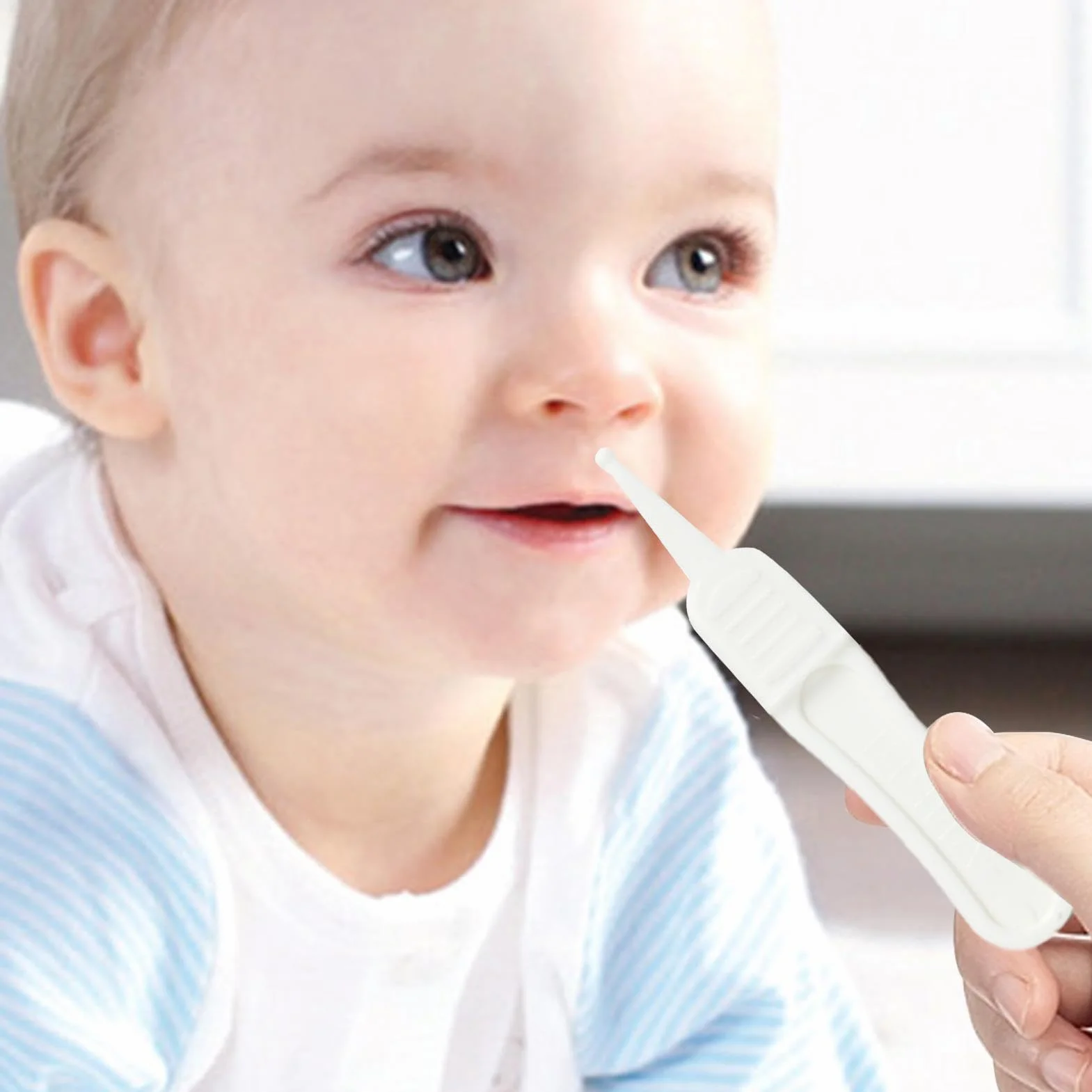 Pincettes de nez pour bébés, outil d'élimination du cérumen, pince ronde portable et efficace