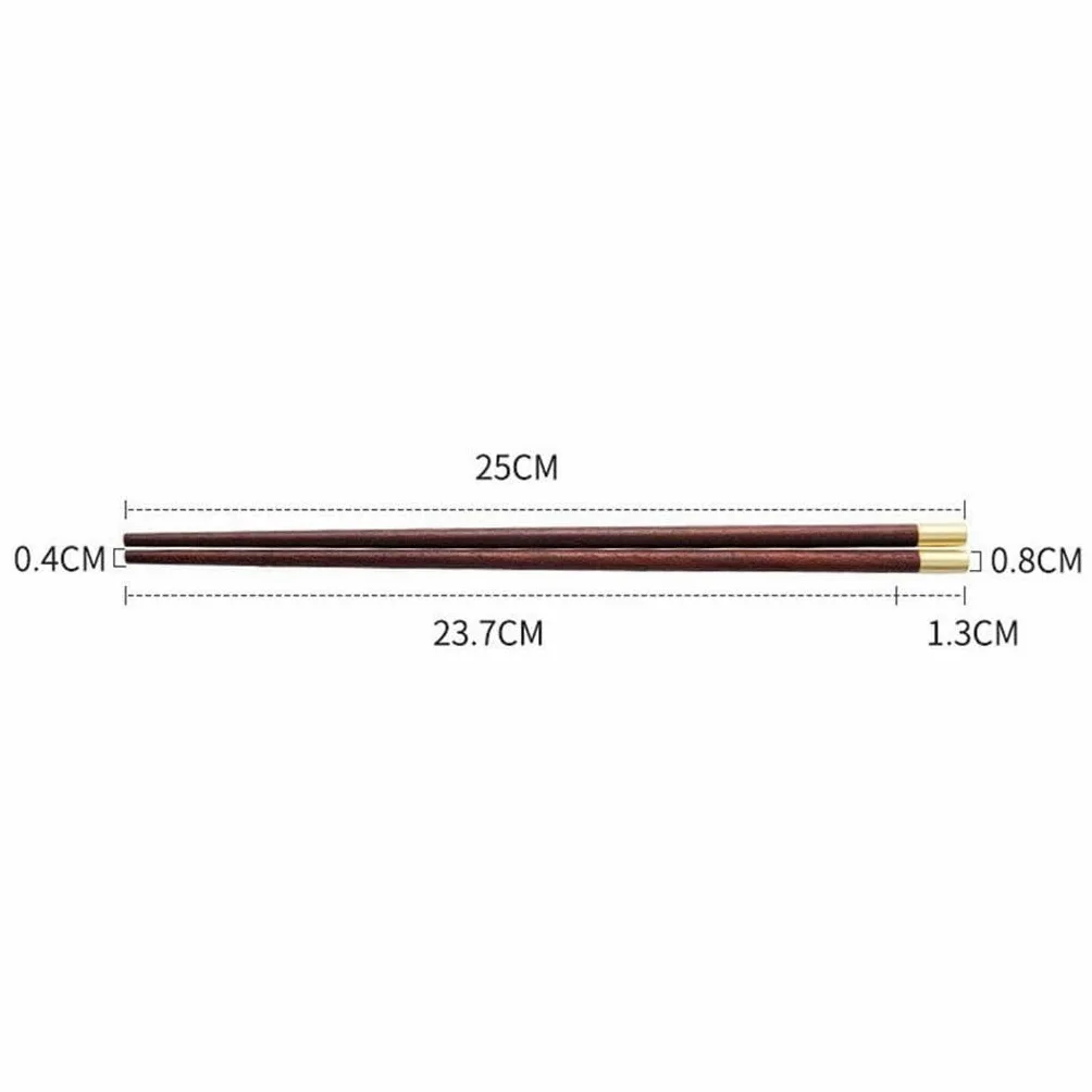 baguettes chinoises réutilisables cooking chopsticks Baguettes, baguettes rondes sculptées à la main, ensemble cadeau de baguettes avec boîte-cadeau(Color:5,Size:)