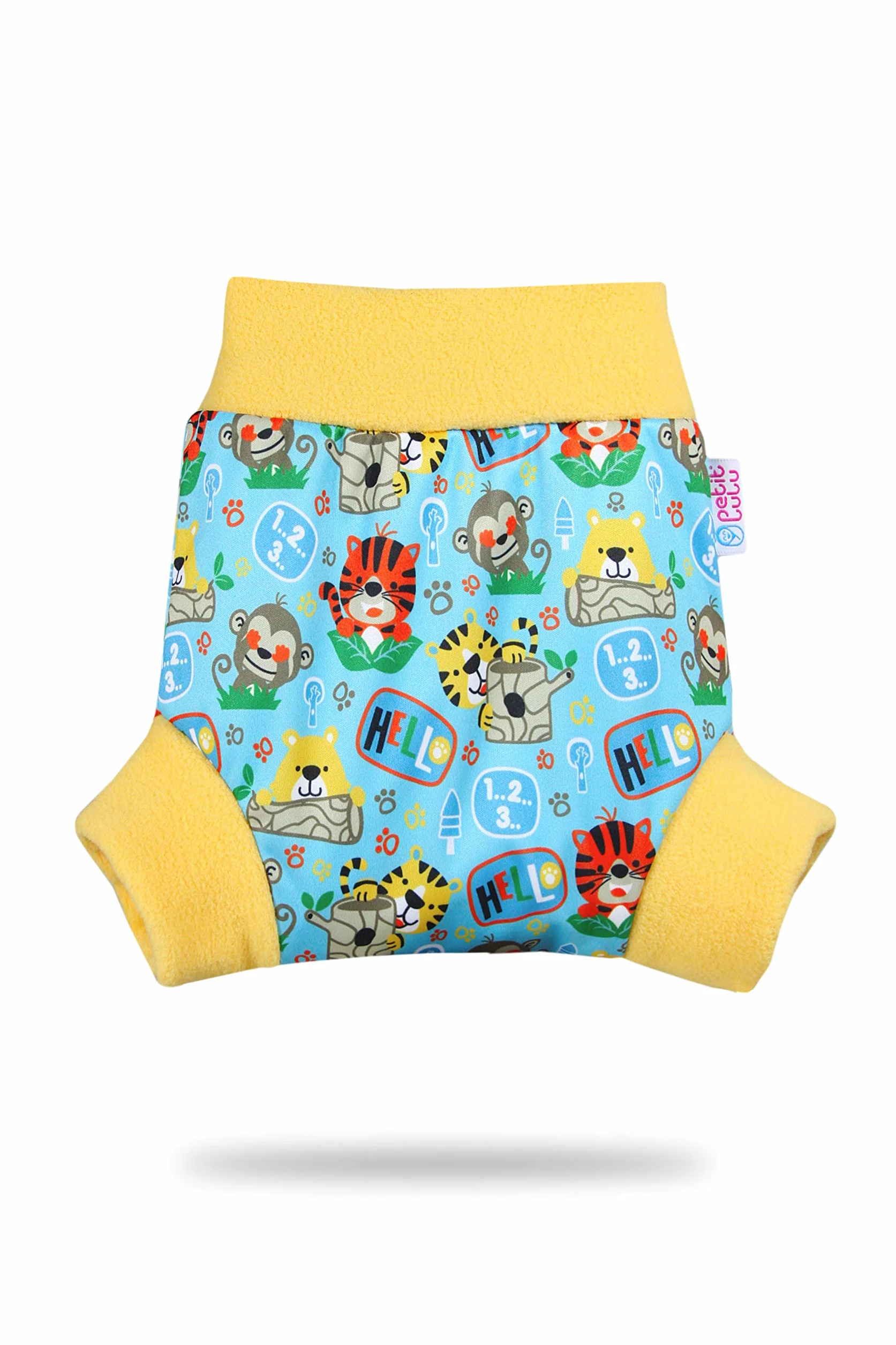 Culotte de Protection Shorty en PUL Petit Lulu Taille XL Réutilisable Lavable Étanche Couches Lavables Fabriqué en Europe