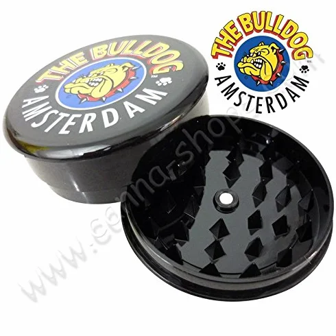 The Bulldog Amsterdam Grinder Noir 3 Parts