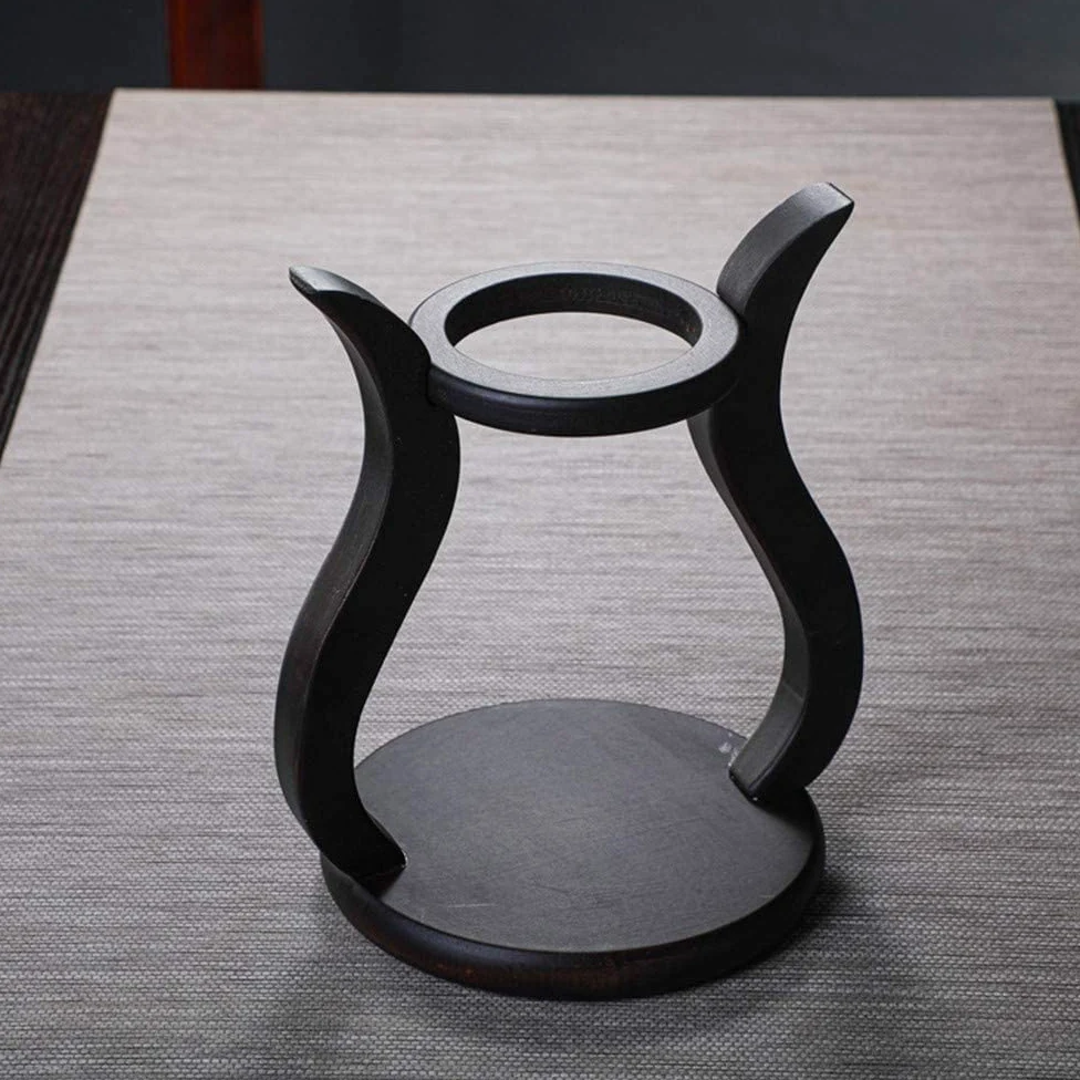 RORA Théière en verre semi-automatique avec couvercle rotatif pour débit d'eau magnétique (théière sans tasses)