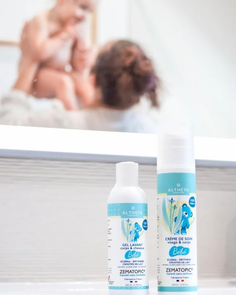 Zematopic Crème Bébé Eczéma 200ML Apaise Protège Répare Fesses Bébé Sans Parfum Sans Cortisone