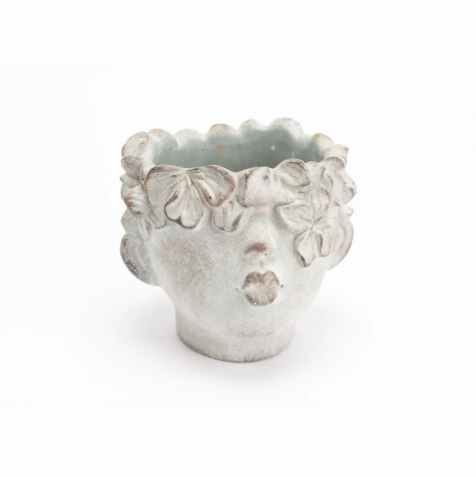 Amadeus Cache Pot Enfant Bisous Grand modèle