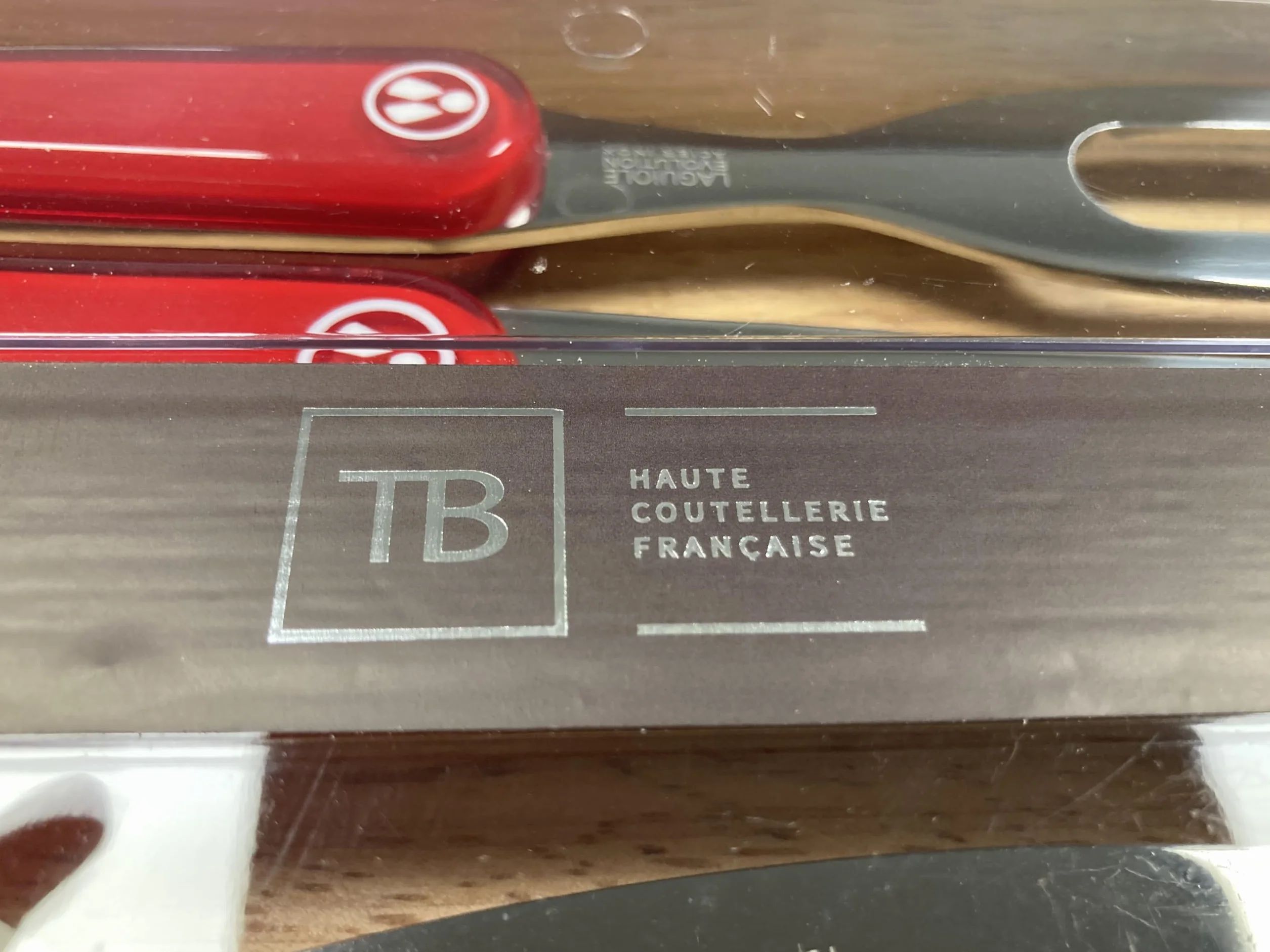 Coffret de service à découper Acidulé Rouge