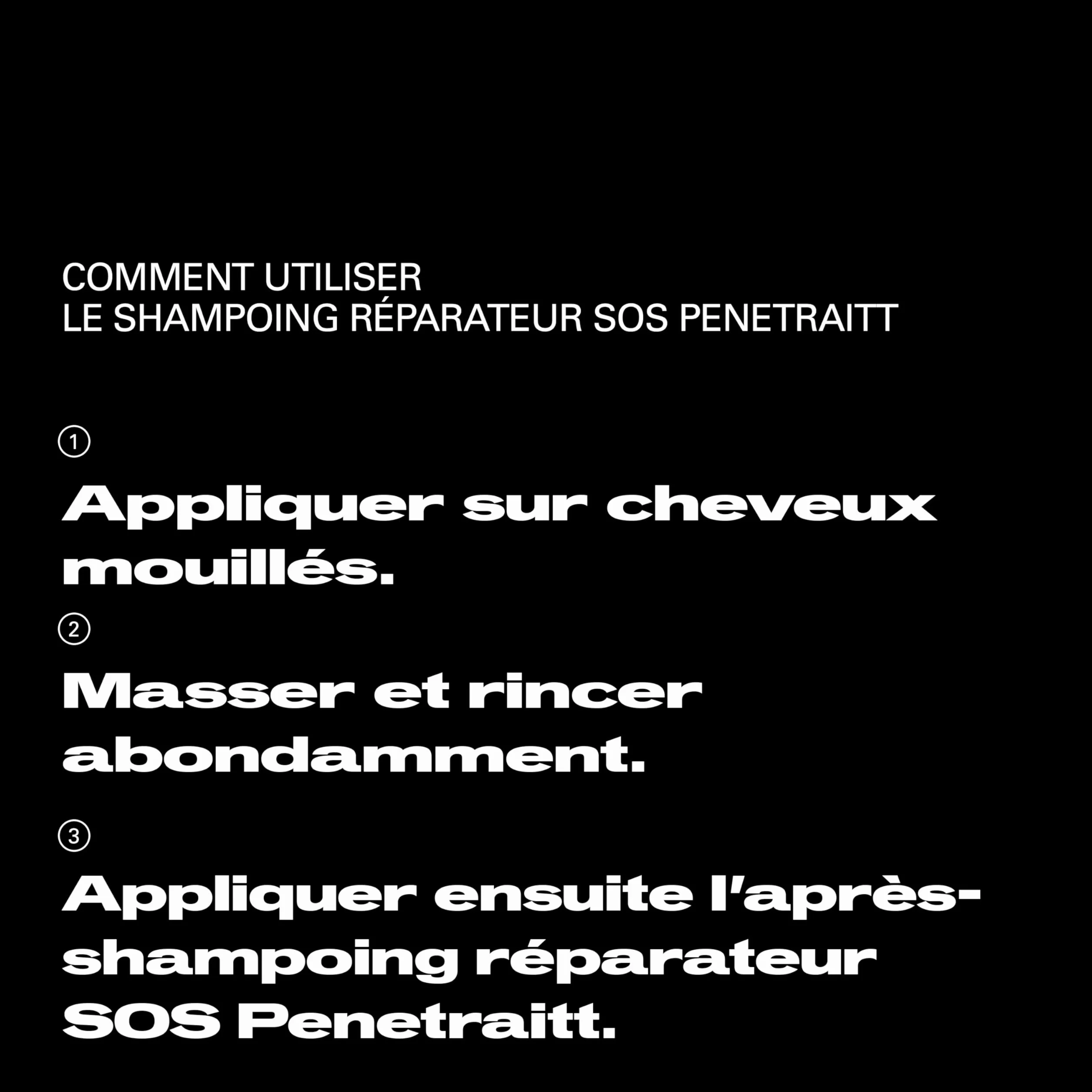 Sebastian Professional Penetraitt Shampoing réparateur professionnel cheveux abîmés colorés