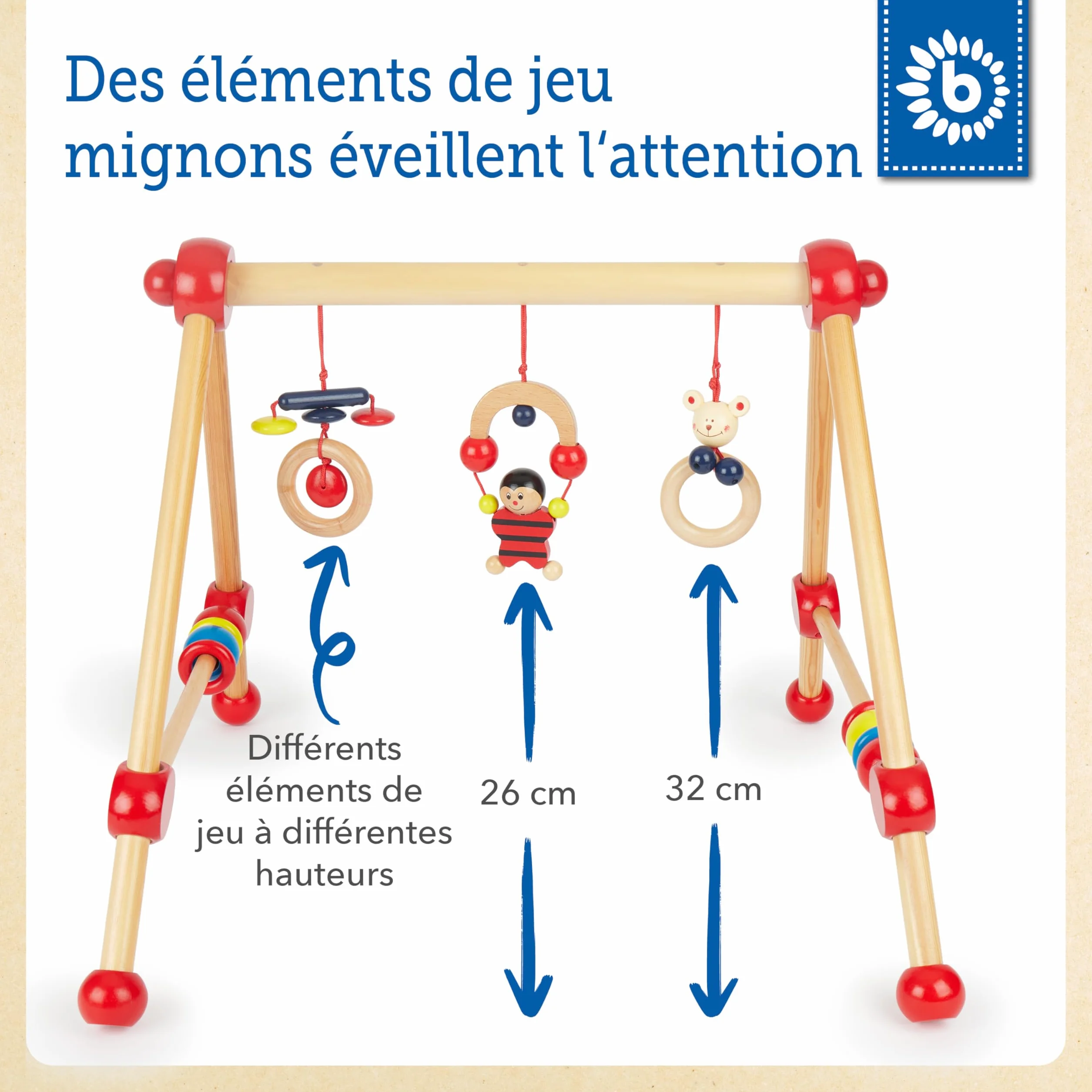 Bieco My First Gym Tapis d'Éveil