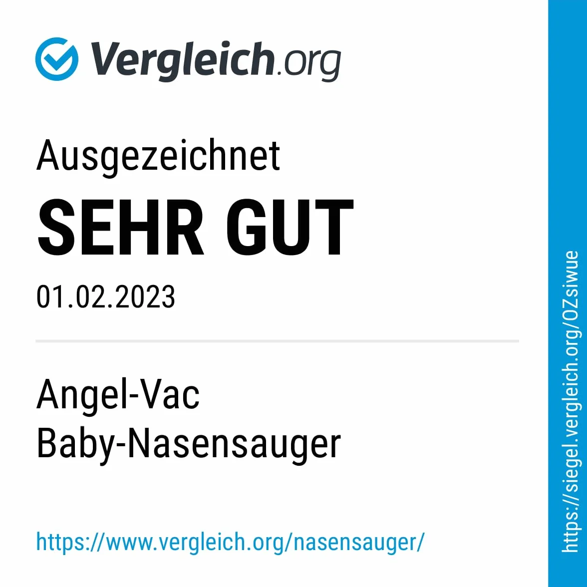 Angel-Vac Mouche-bébé Deux embouts