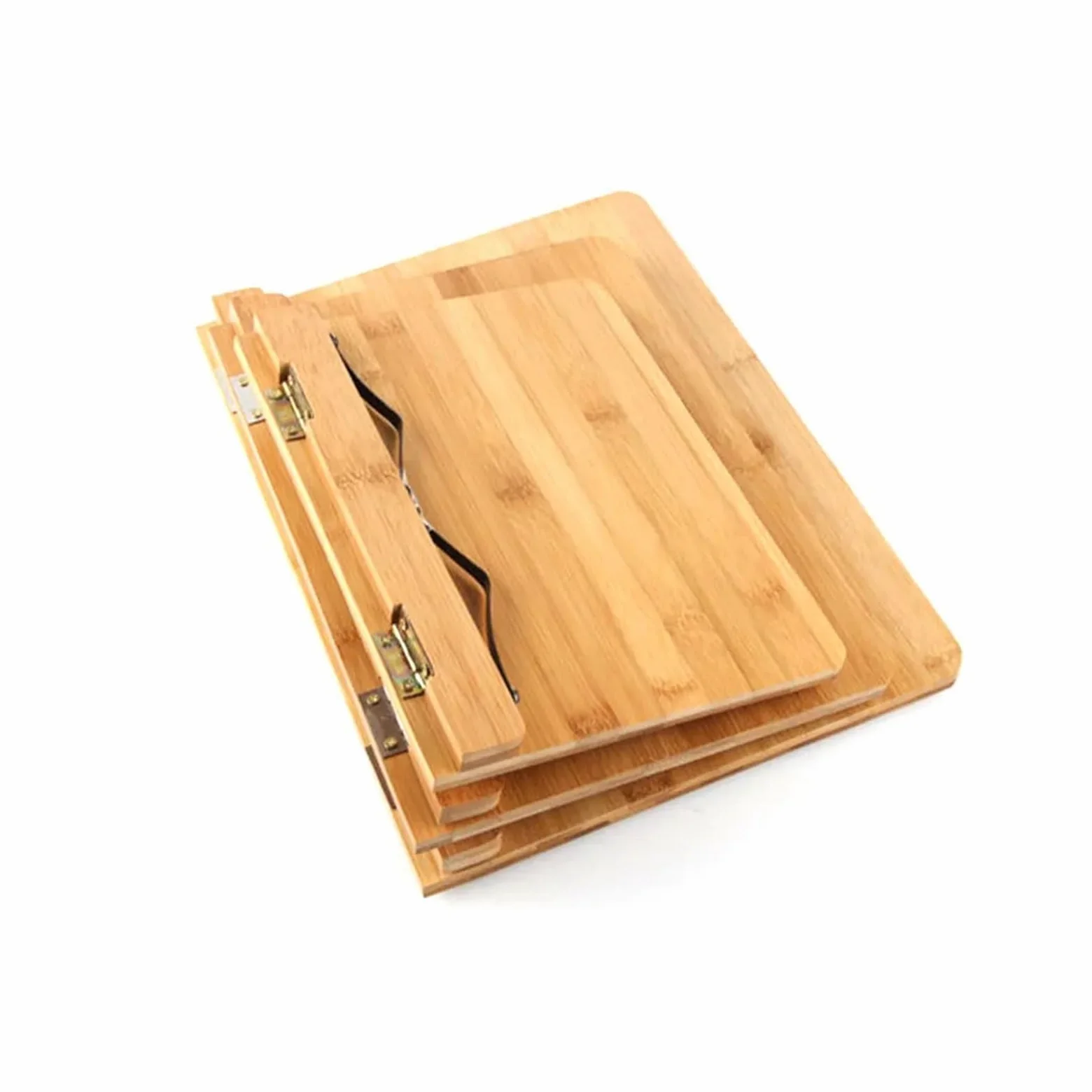 Support De Livre De Cuisine En Bois Support réglable for livres de cuisine | Grain de bois robuste et stable pliable for support de lecture de partitions