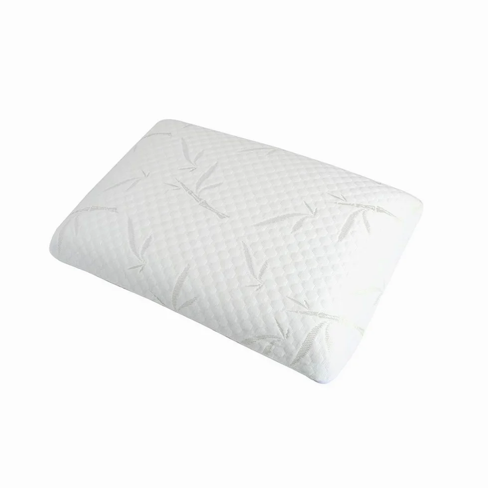 Olympe Literie Oreiller Cervical à Mémoire de Forme 40x60cm Sérénité Lot de 2 Soutien Ferme, Déhoussable et Lavable