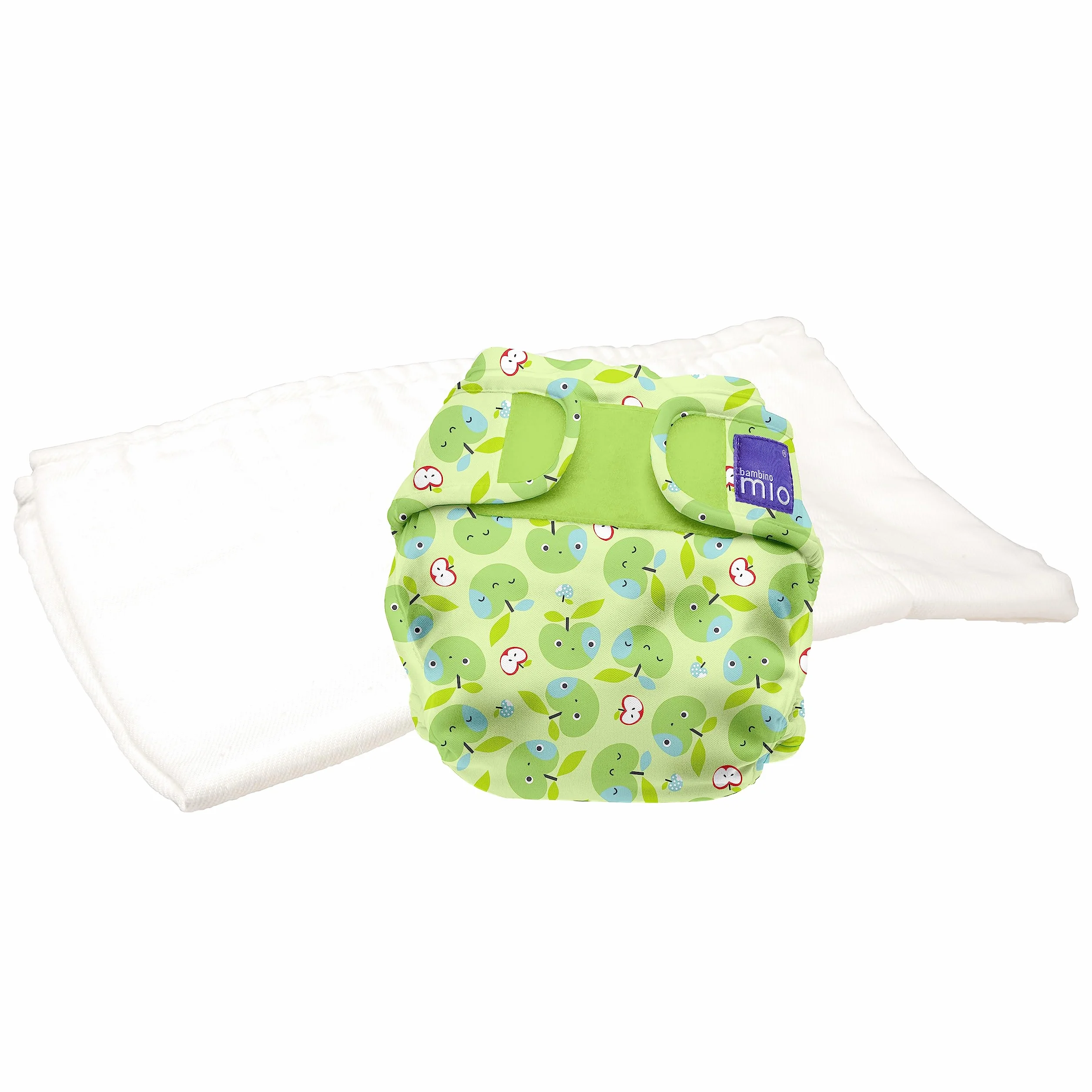 Bambino Mio Mioduo couche lavable tout-en-deux Pomme Craquante Taille 1 (-9 kg)