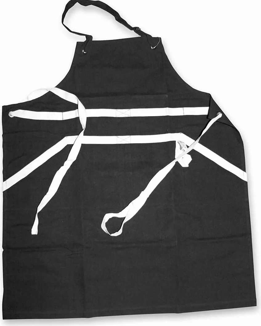 LE CREUSET Tablier avec Poches, Boucle et Système de Tension des Sangles, 100% Coton, Taille unique, 95000700000000