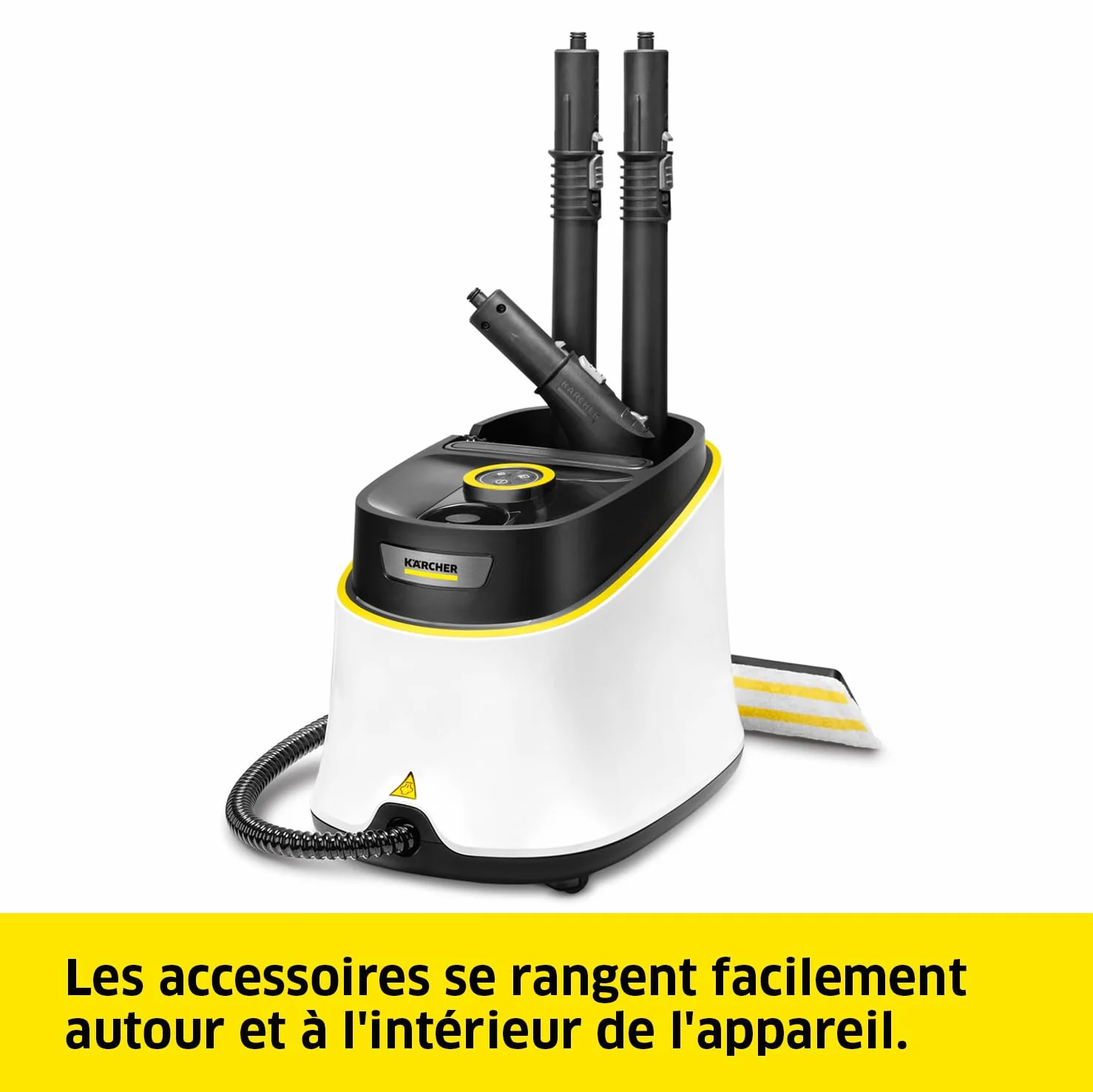 Kärcher Nettoyeur Vapeur SC 3 Deluxe, 3,5 bar, 1900 W, 75 m², 1 l