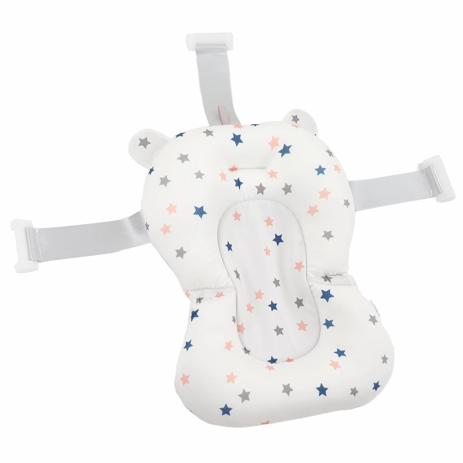 Coussin de Siège de Baignoire pour bébé, Pliable et Réglable, Fixation Sécurisée pour Douche