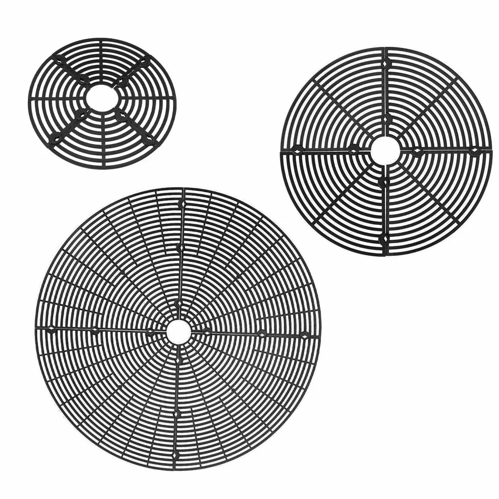 Grille de Protection pour Plantes, Protecteur de Sol avec Boulons 52 cm, Sécurité pour Enfants
