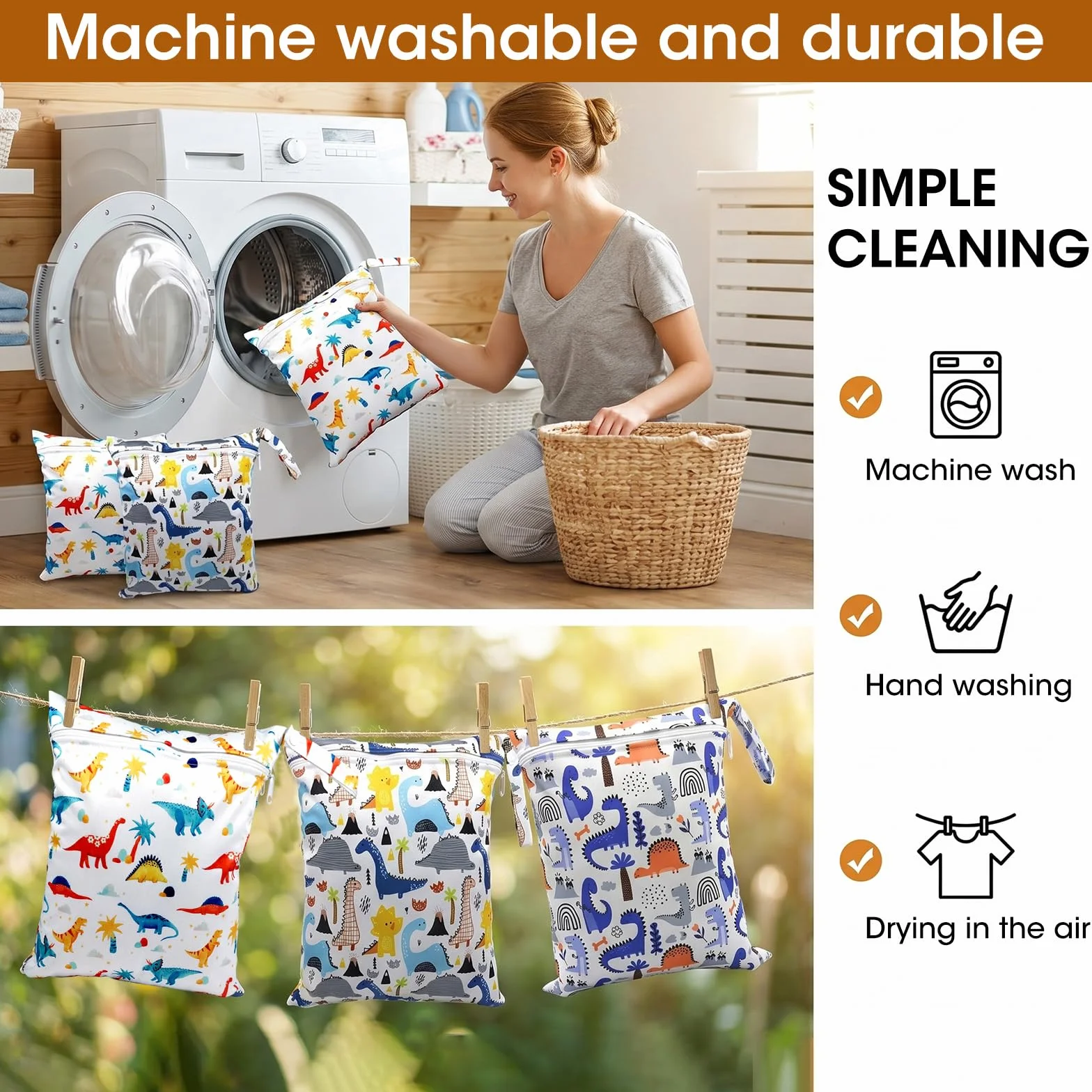 Linge Sale Voyage Imperméable