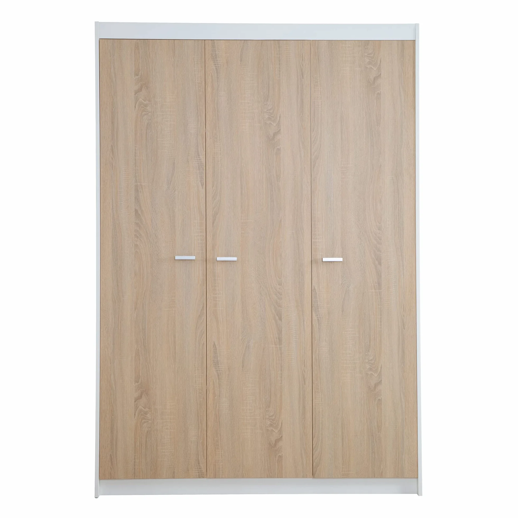roba Gabriella Chambre Bébé Complète Lit Évolutif 70x140 cm Commode à Langer Armoire 3 Portes Blanc Décor Bois