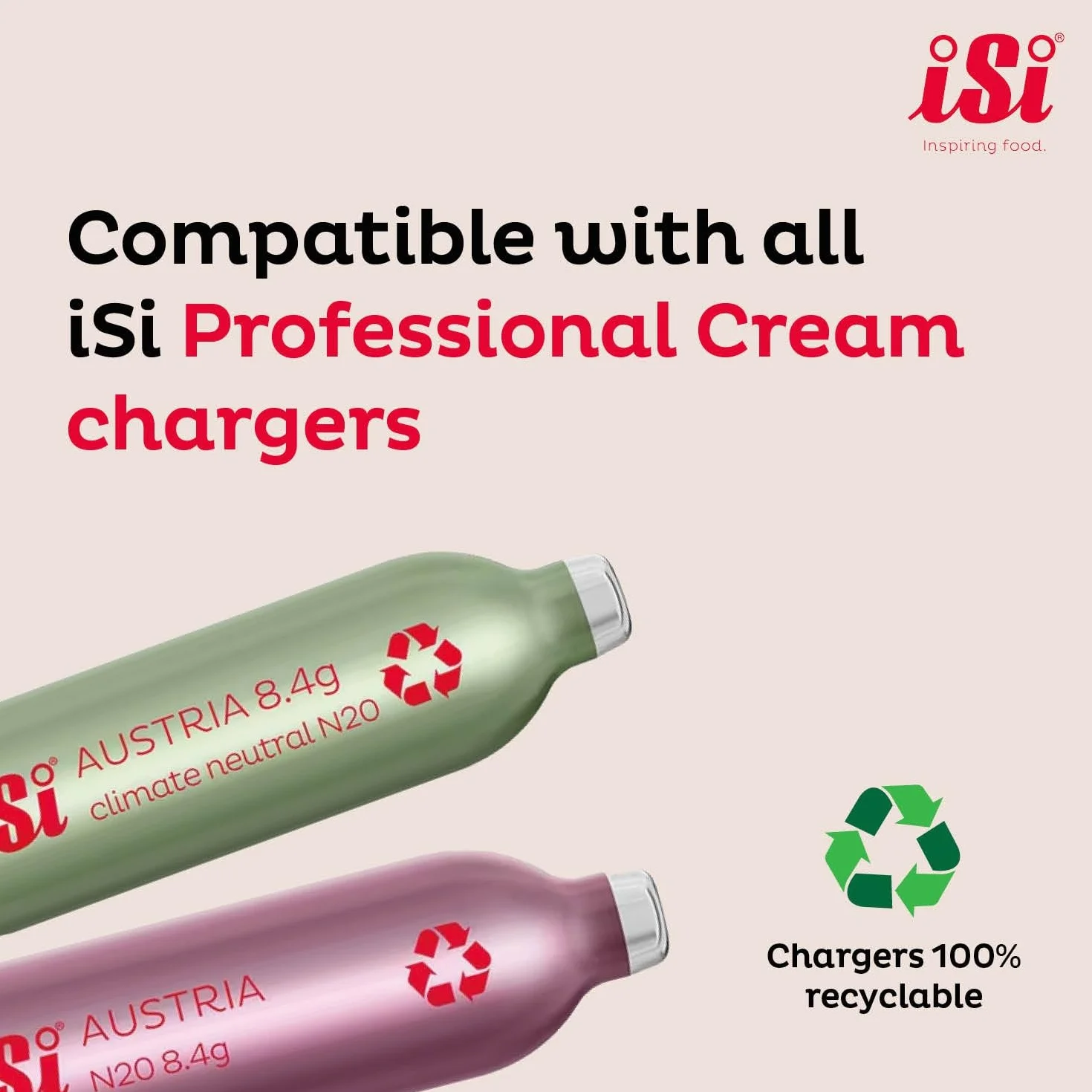 iSi Gourmet Whip crème fouettée 1L