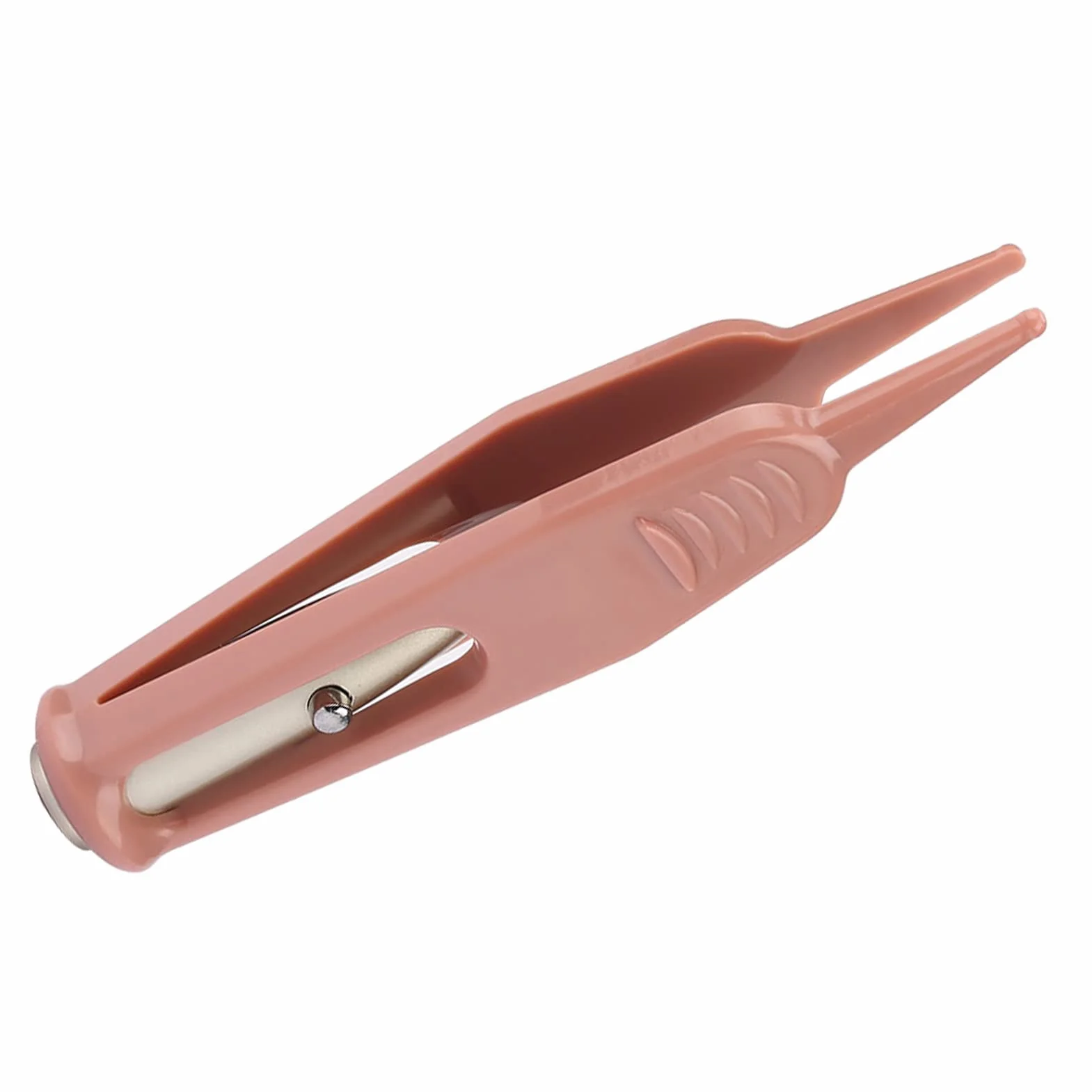 Pince à épiler de Nettoyage pour bébé avec Lumière LED, Nettoyeur de Nez et d'oreille en Plastique, Ramasseur de Crottes de Nez Sûr pour Nourrissons