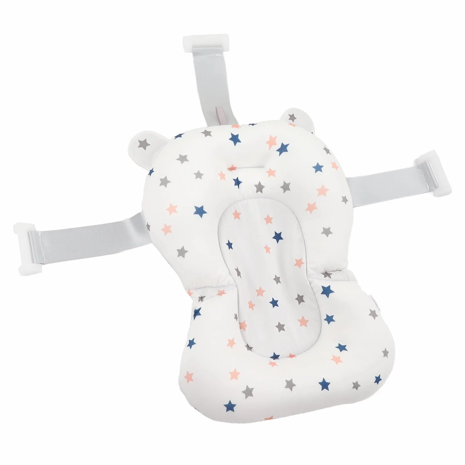Siège de Bain pour bébé, Tapis de Bain, Coussin de Bain, Filet de Support, Oreiller Flottant nouveau-né