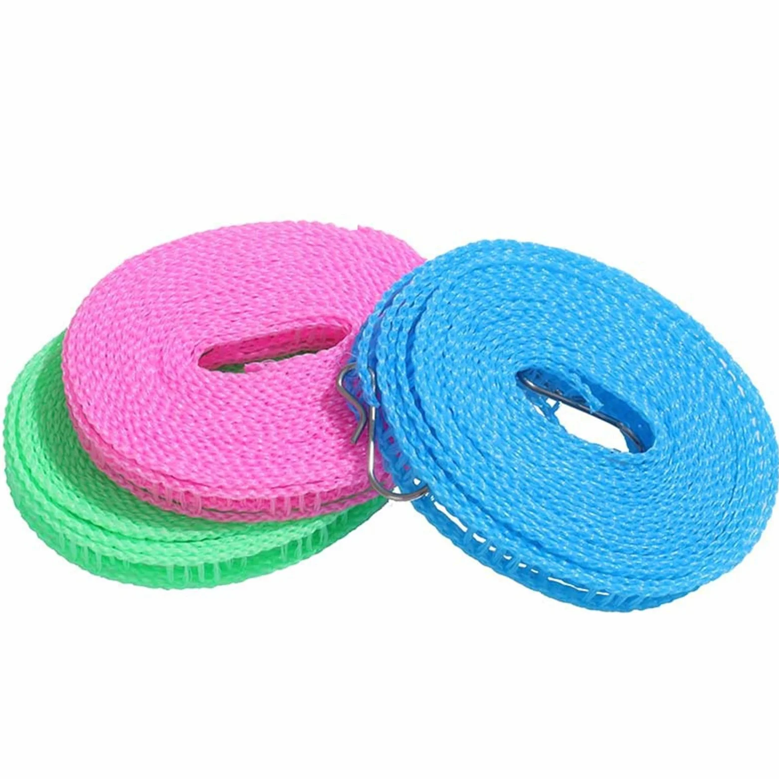 Corde à Linge Portable Coupe Vent Corde à Linge de Voyage Extensible Rétractable Élastique Corde à Linge pour Jardin Hôtel de Vacances Balcon