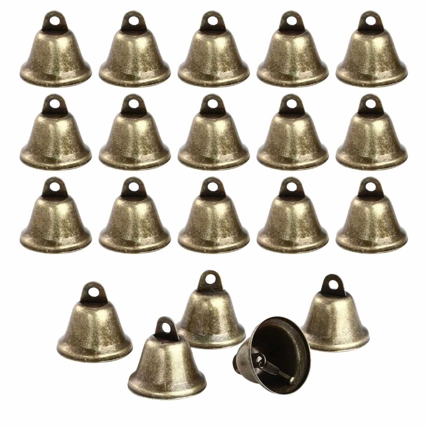 Clochettes Vintage en Métal pour Bricolage, Noël, Décoration Maison