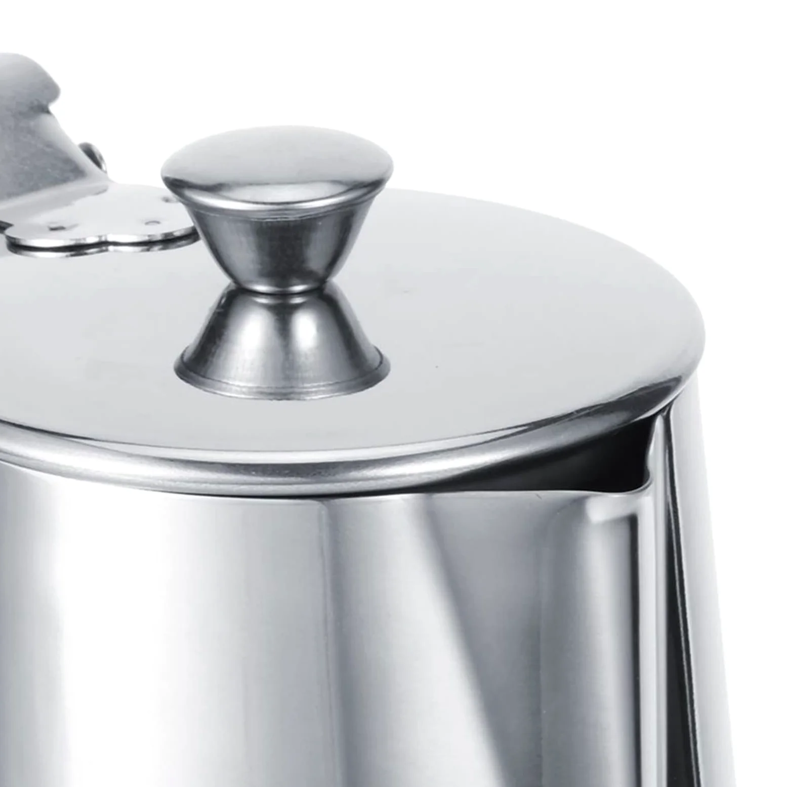 caihuashopping Pot À Lait 600 ML 1000 ML d'acier Inoxydable épaississant Le Lait Mousseux Tasse de Tasse d'artisture d'art Latte avec Une pichet de café Outil de café Pichet à Lait