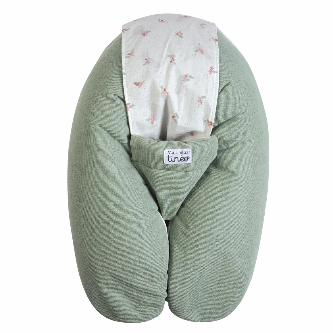 Coussin de Grossesse Multifonctions 78x44 cm Vert Sauge Fabriqué en France