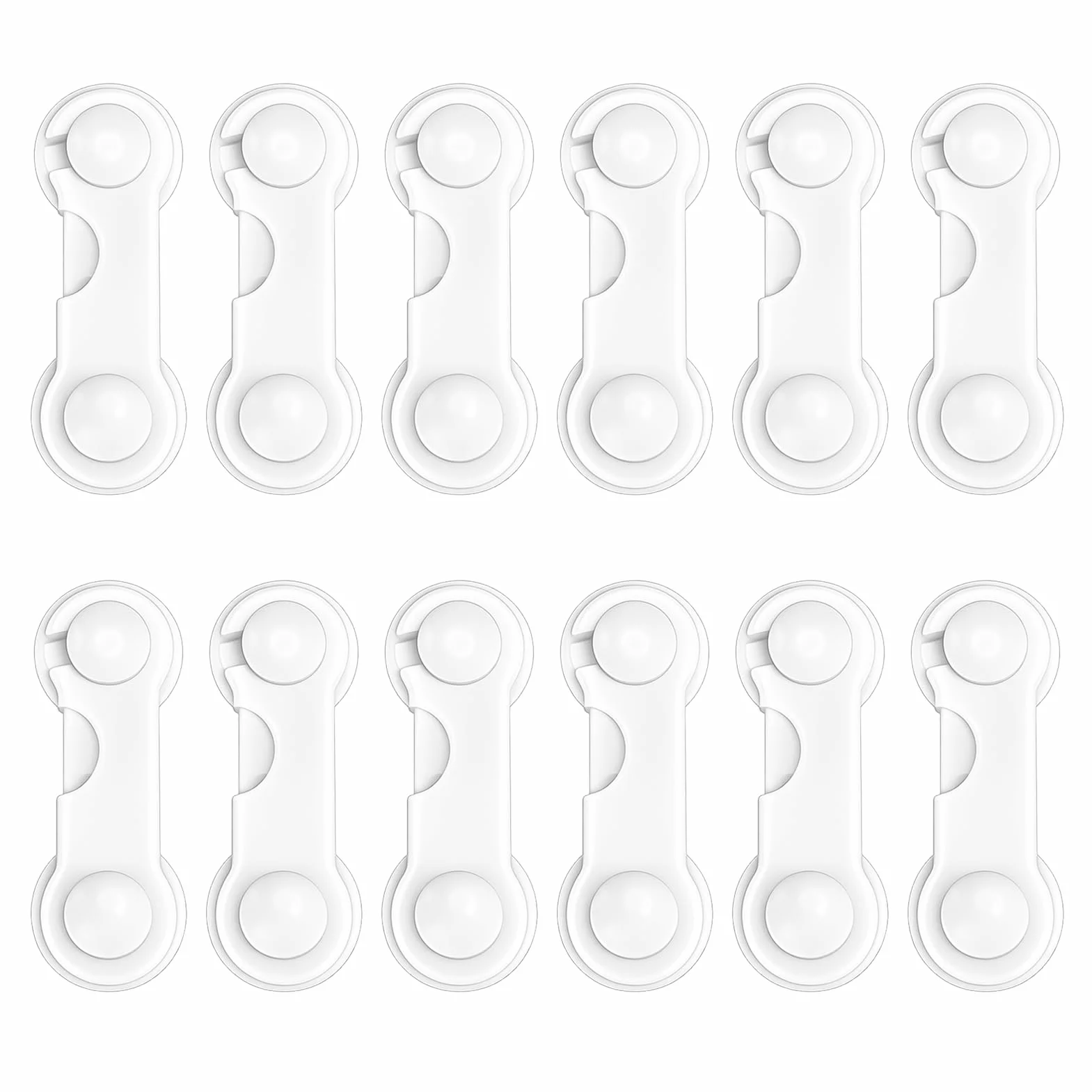 Bloque Porte Bébé Securite Placard Enfant 9,5×3,7cm Protection Placards Réfrigérateurs Fenêtres