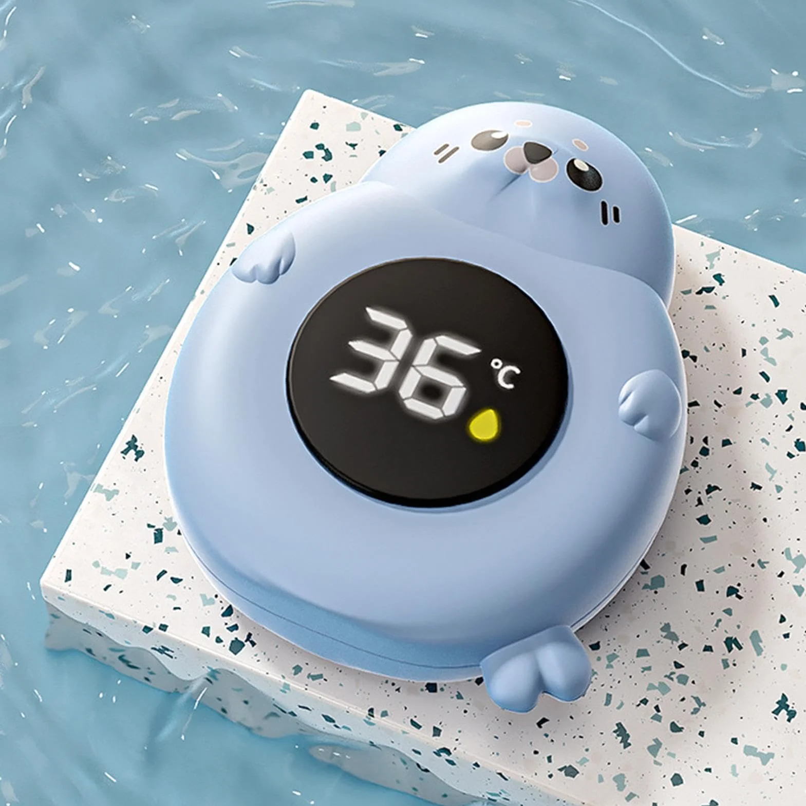 Thermomètre Numérique Étanche pour Bain Bébé 9x7cm