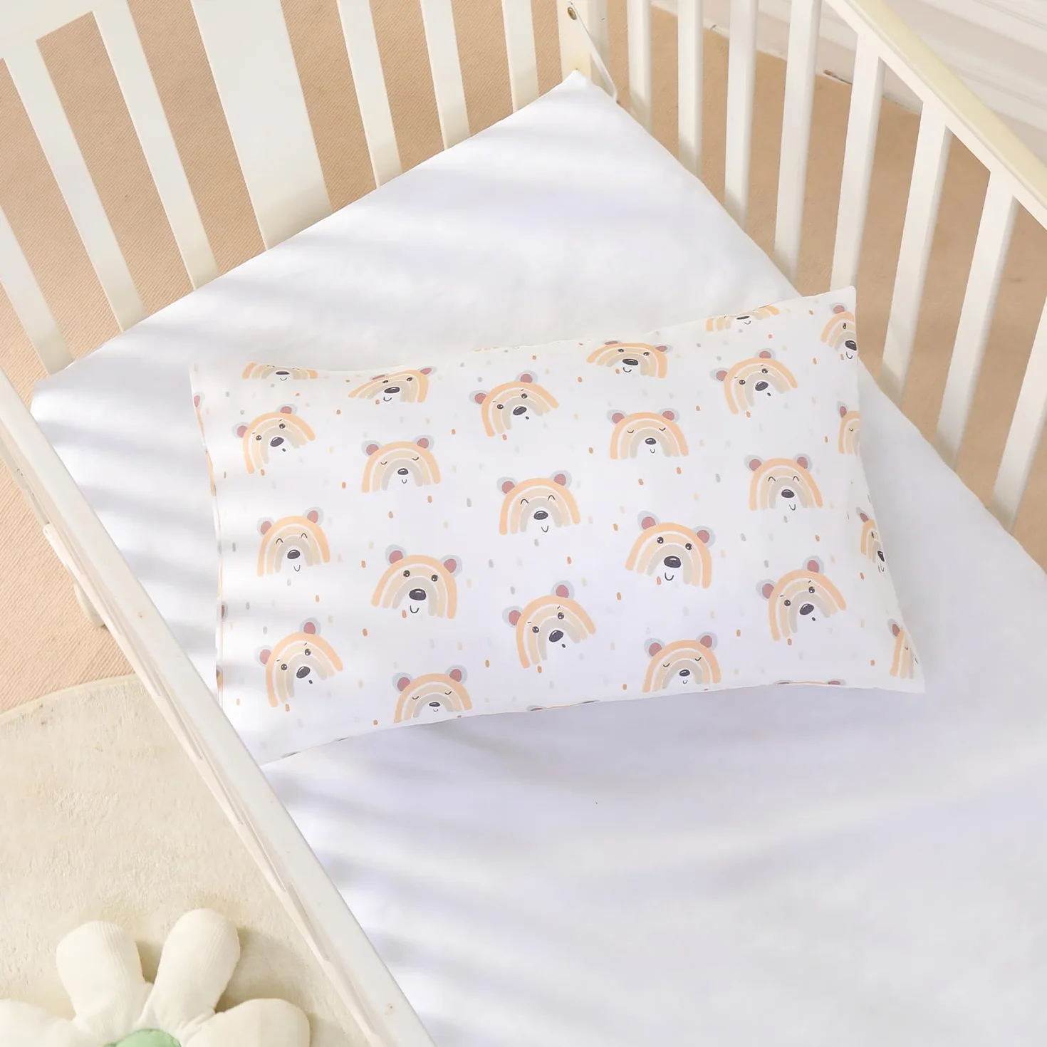 Oreiller Enfant 33x45 cm Coton Oeko-Tex Lavable Machine Coussin Bebe Siestes 1-3 Ans