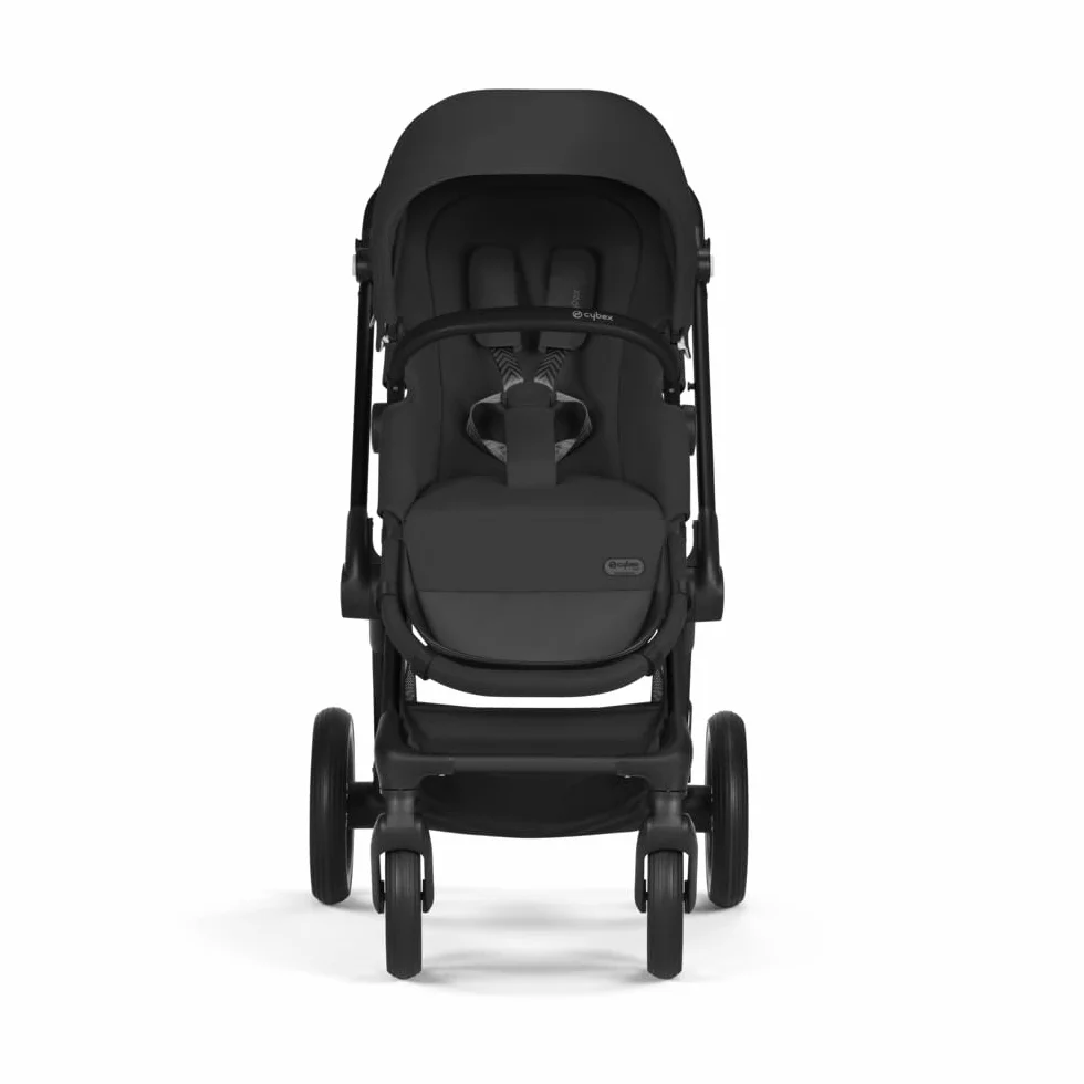 CYBEX Gold EOS Lux Poussette 2-en-1 Système Voyage Moon Black